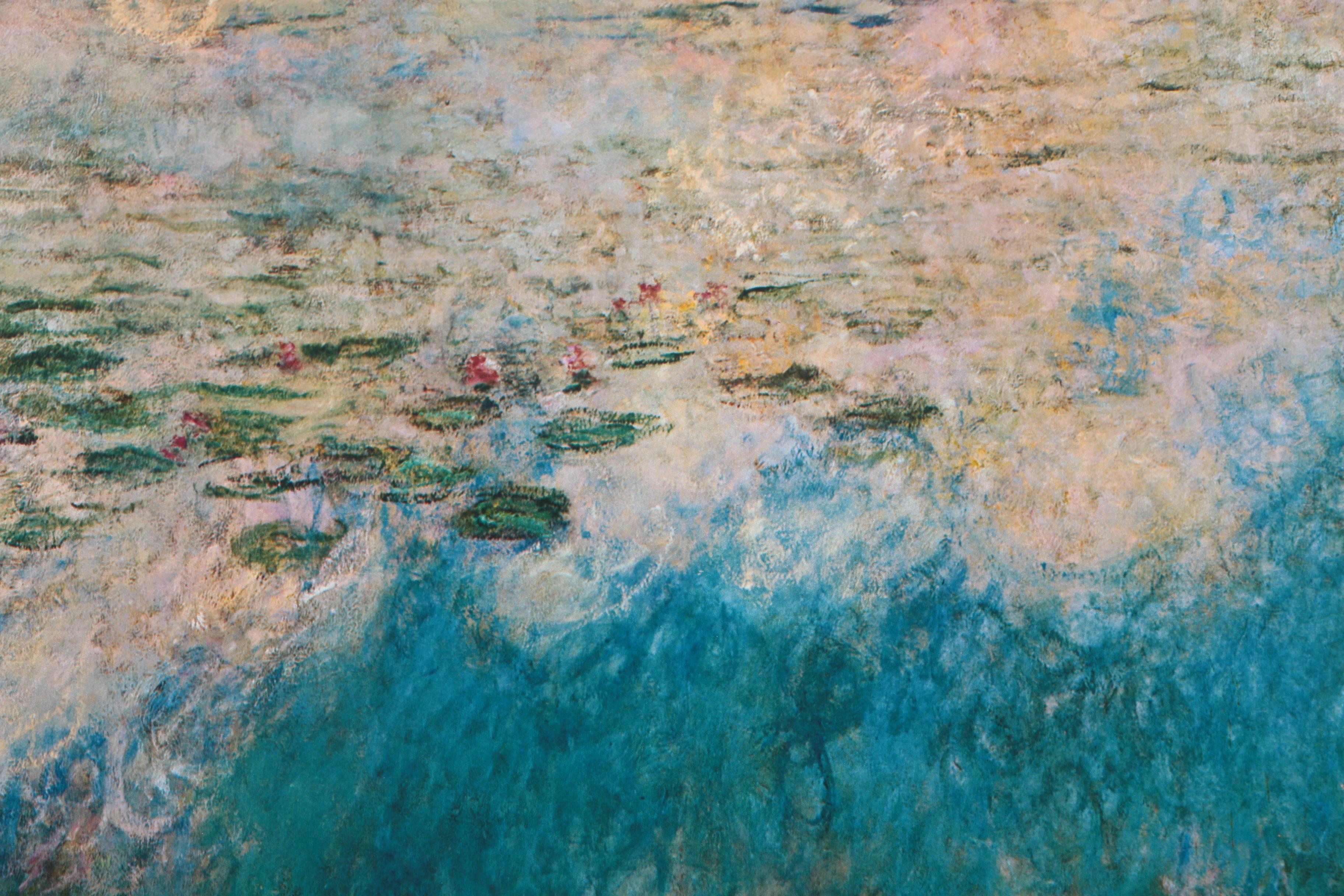 Offset Lithographs After Claude Monet's Waterlilies