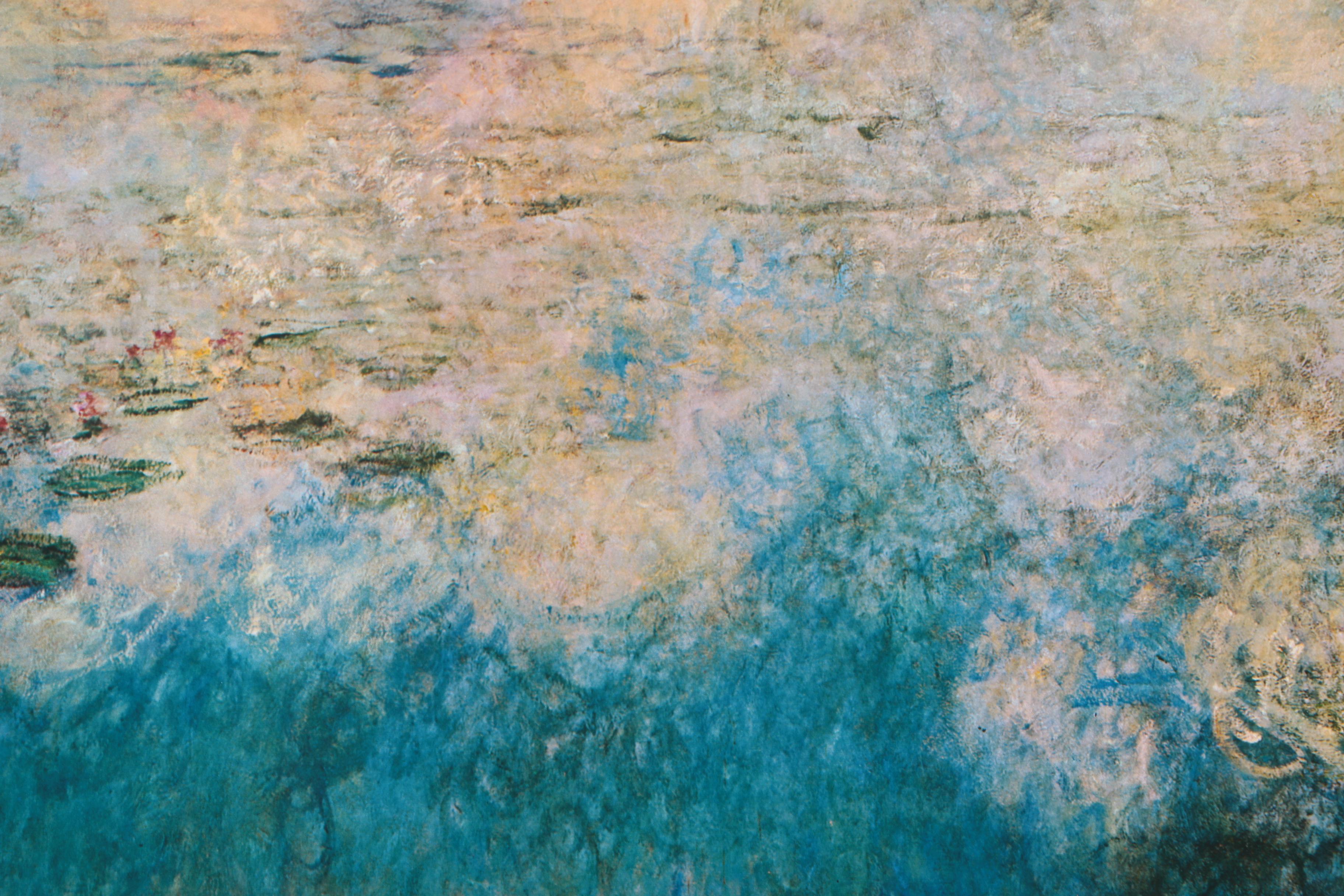 Offset Lithographs After Claude Monet's Waterlilies