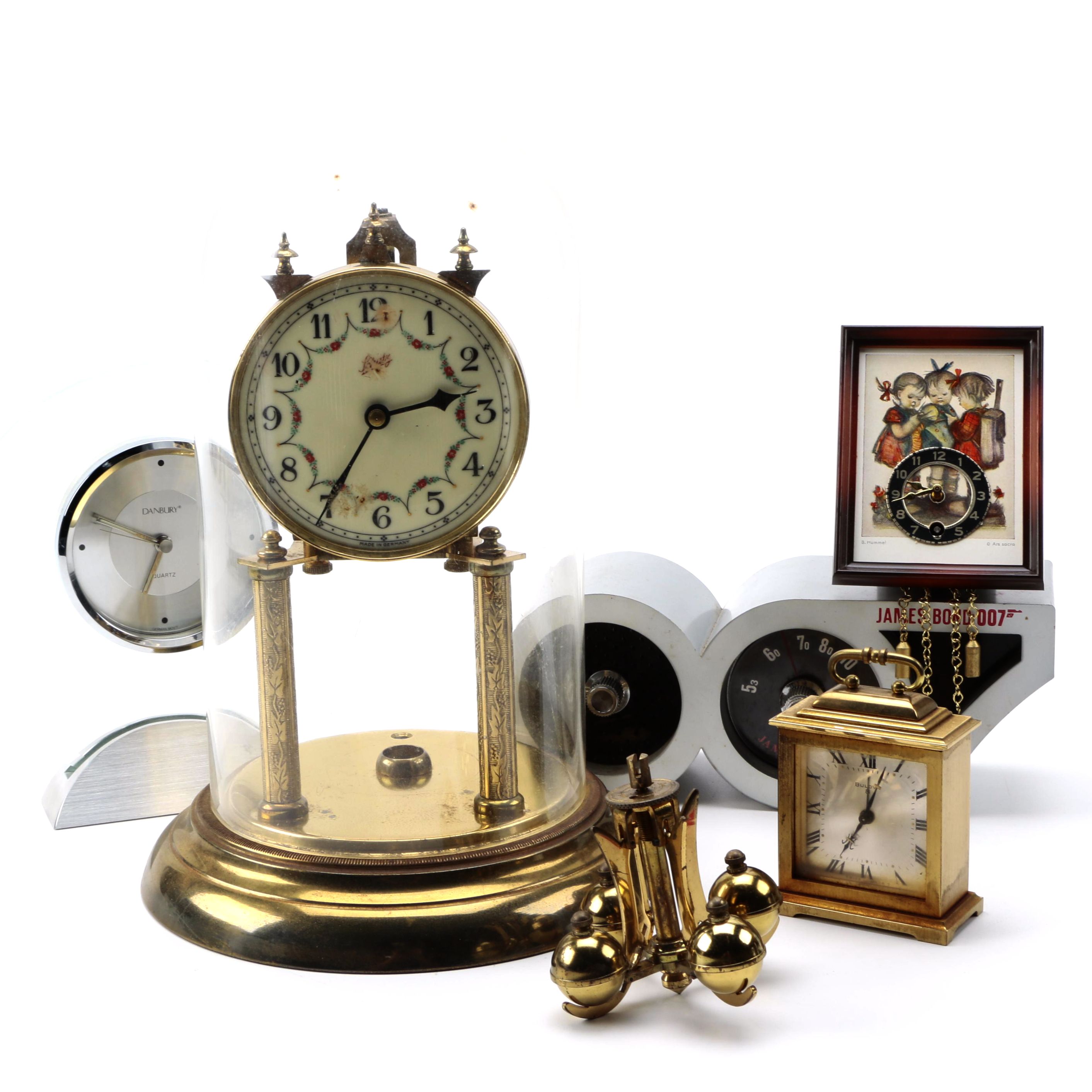 Assorted Clock Collection
