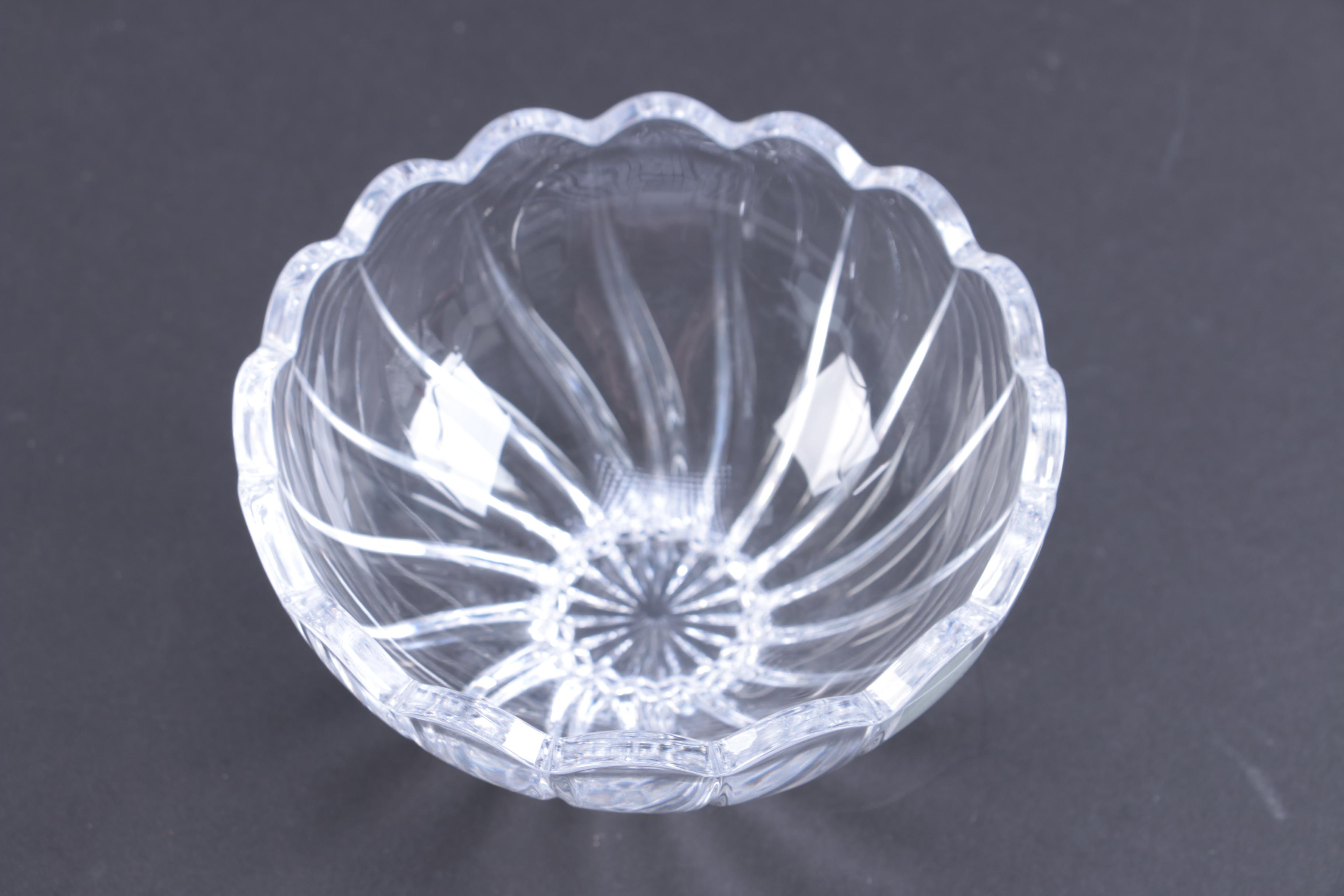 Crystal Bowls including Mikasa