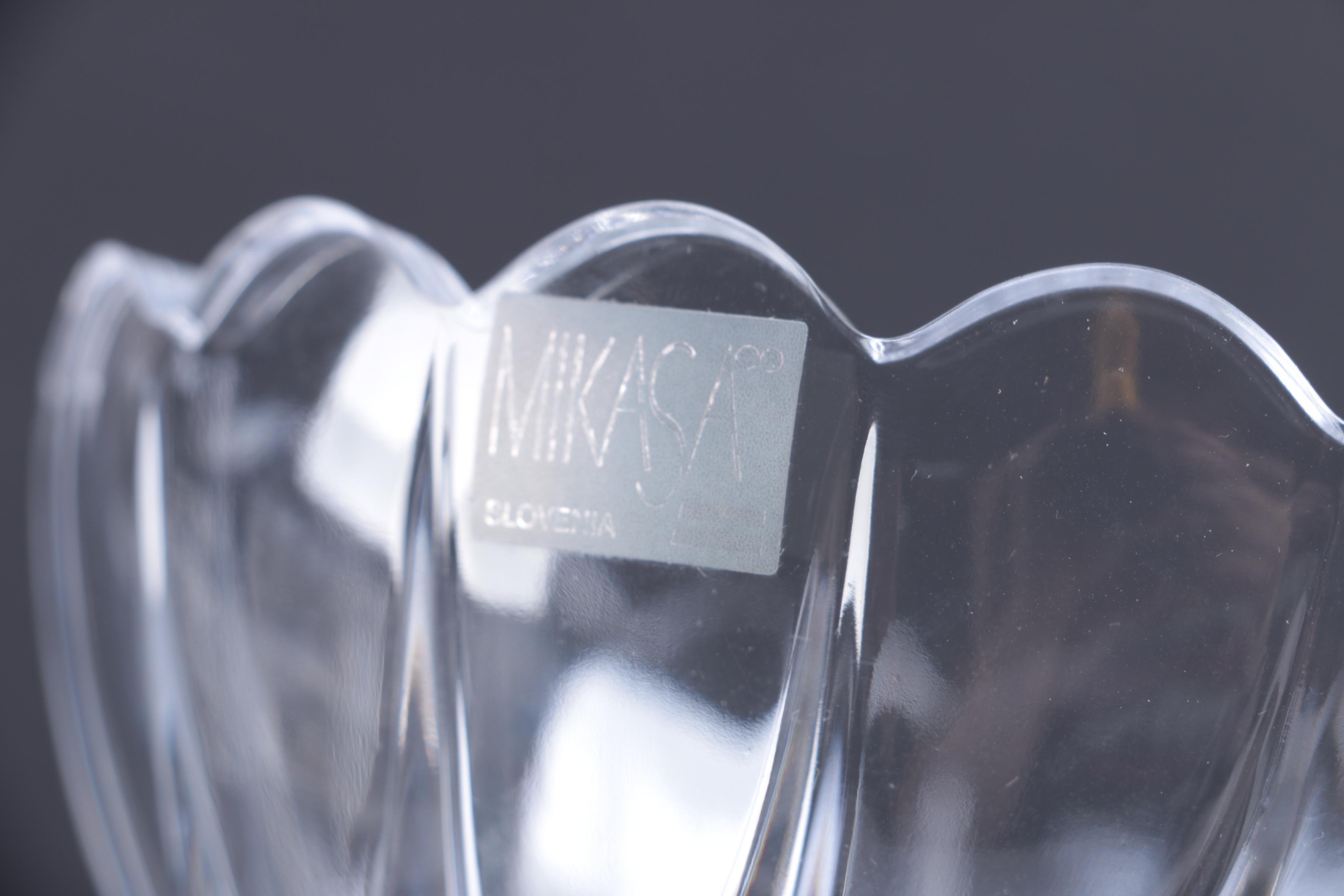 Crystal Bowls including Mikasa