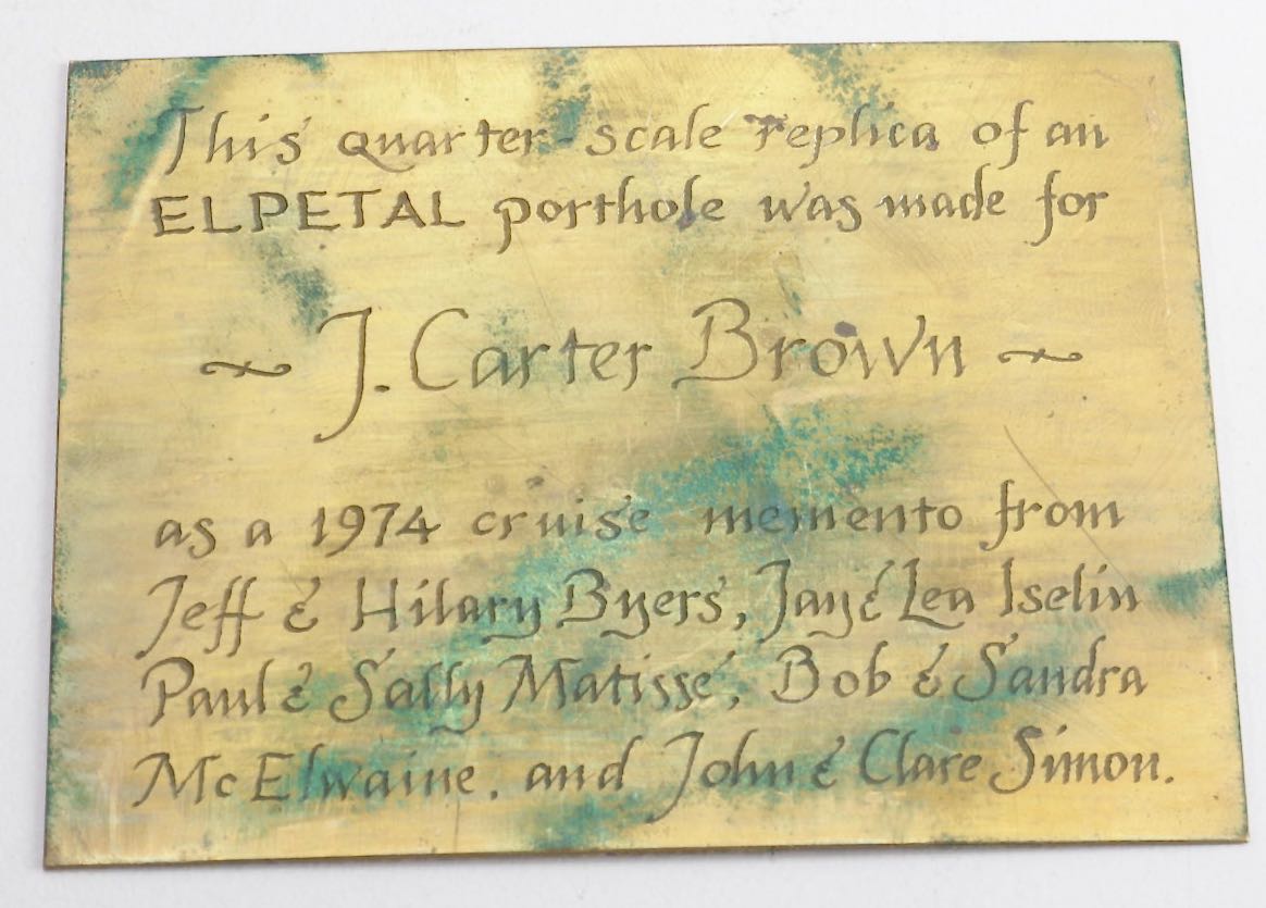 Elpetal Porthole Replica