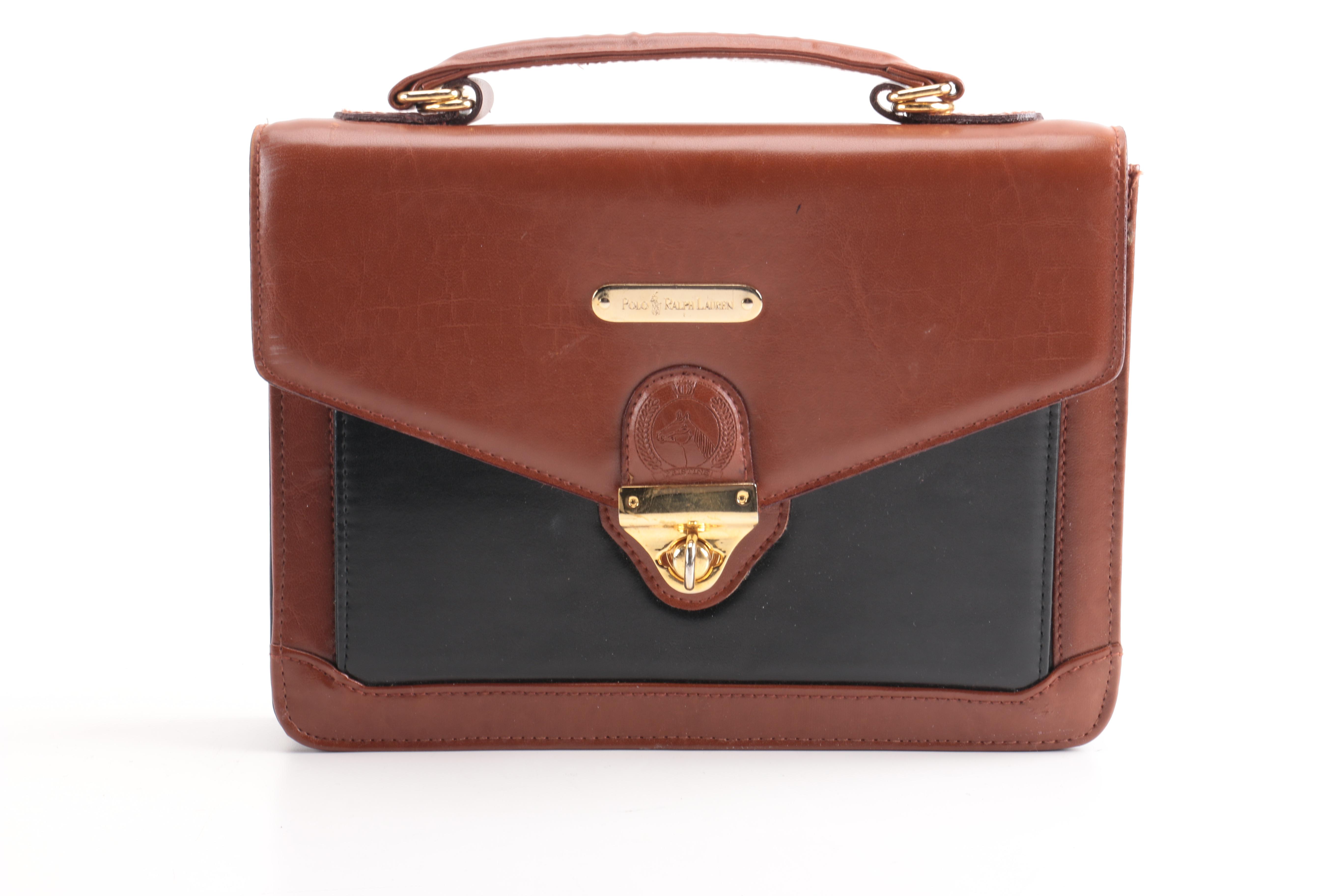 LAUREN Ralph Lauren and Polo Leather Handbags and Belt