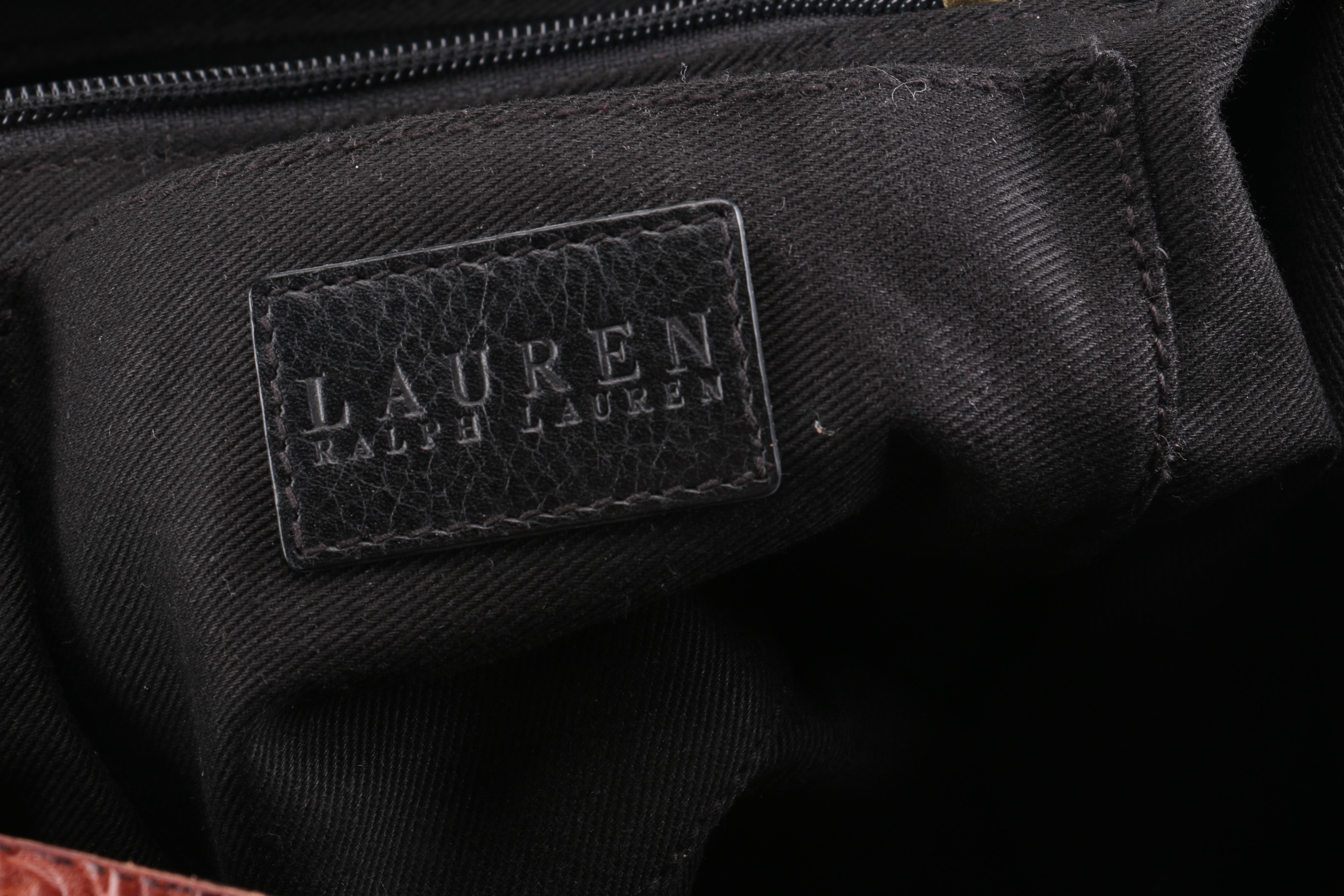 LAUREN Ralph Lauren and Polo Leather Handbags and Belt