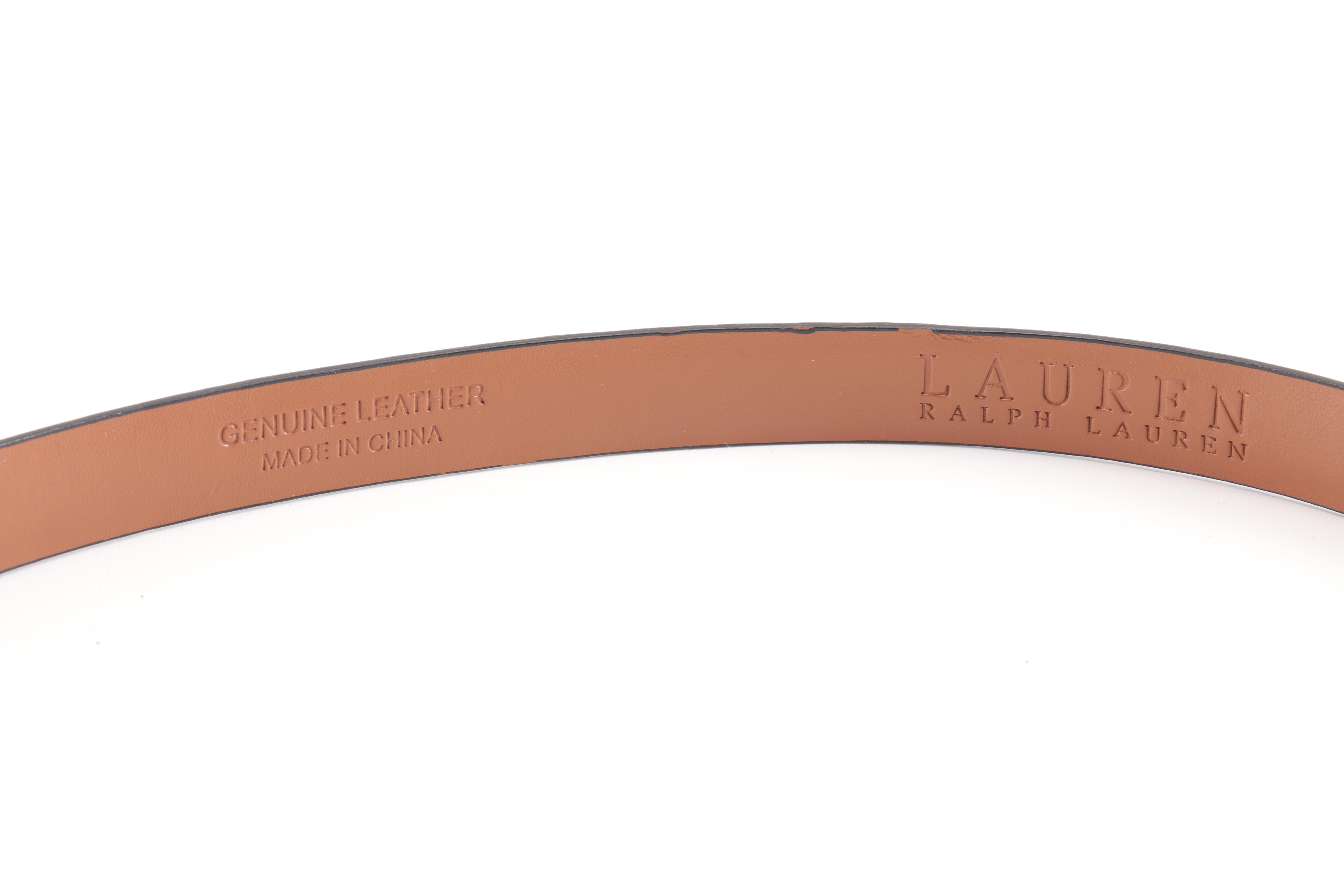 LAUREN Ralph Lauren and Polo Leather Handbags and Belt