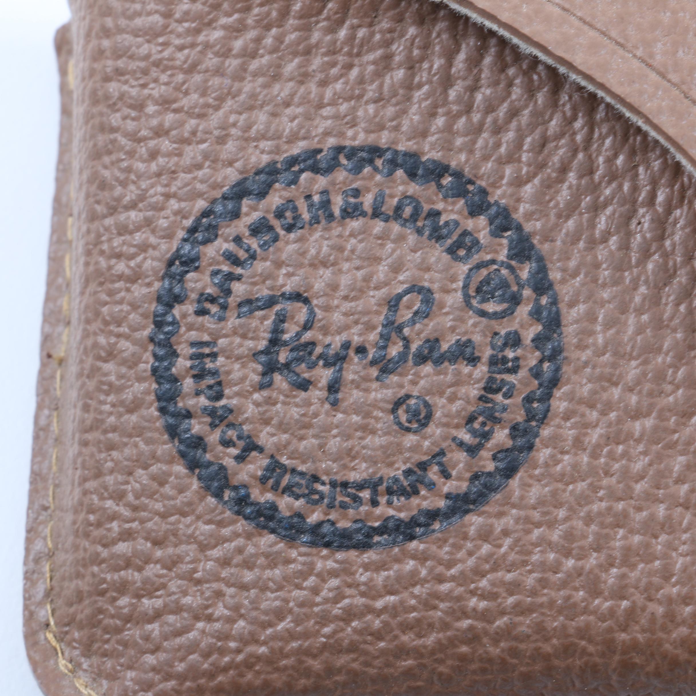 Gold Aviator Frame Glasses by Bausch & Lomb Ray Ban