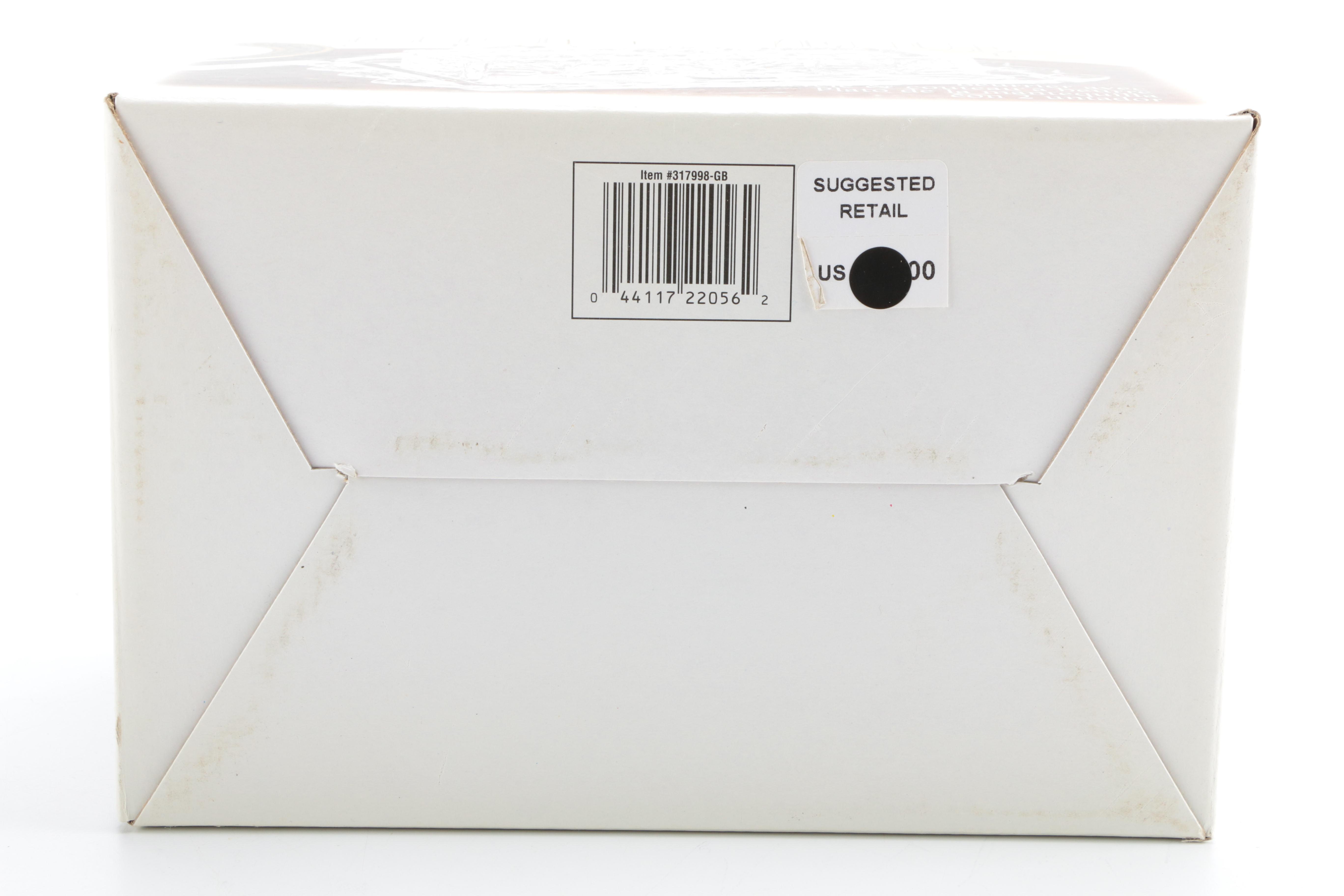 Fifth Avenue Crystal "Portico" Butter Dish and Candy Dish