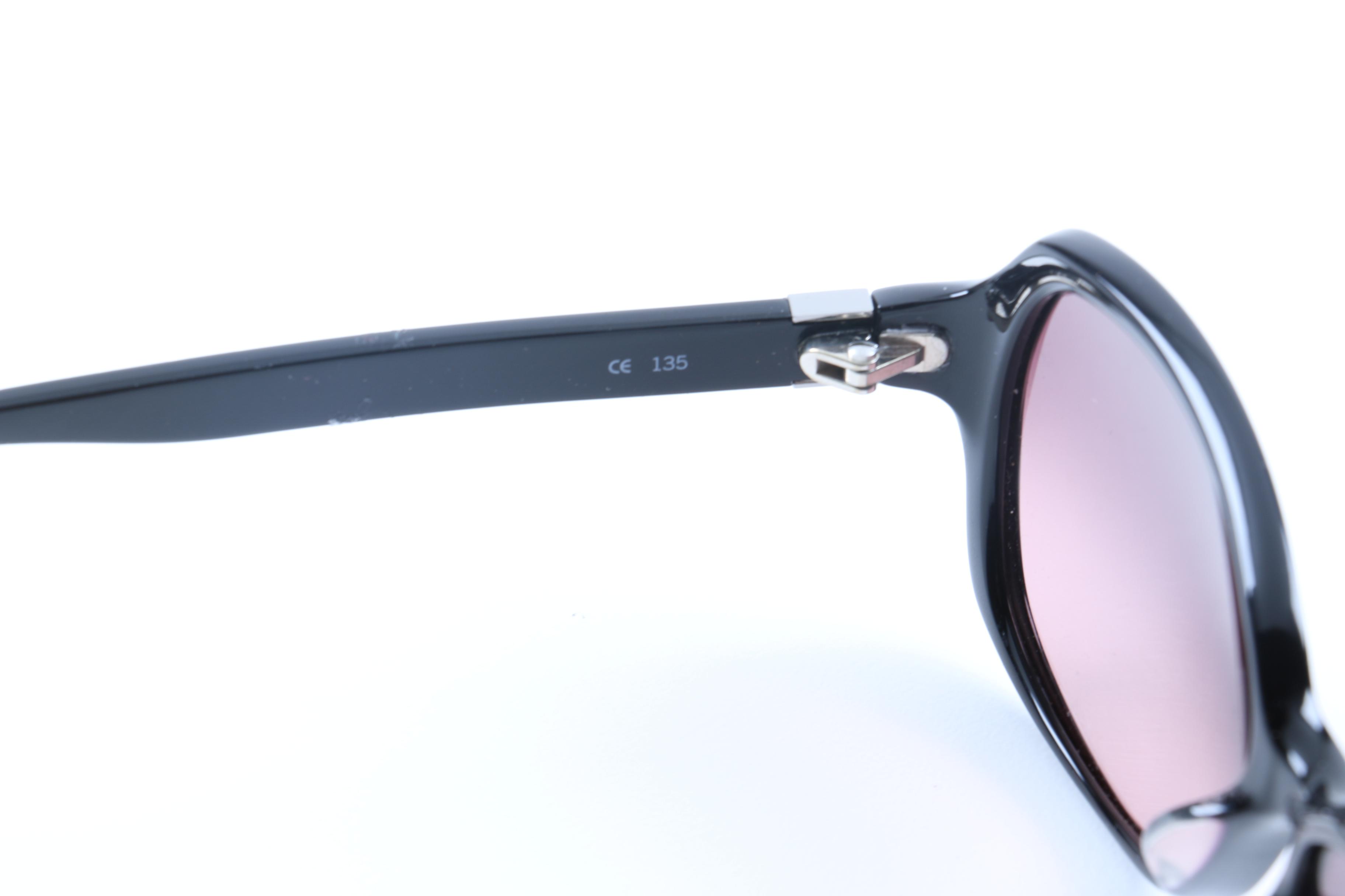 Coach Libby S466 Black Sunglasses with Prescription Lenses and Case