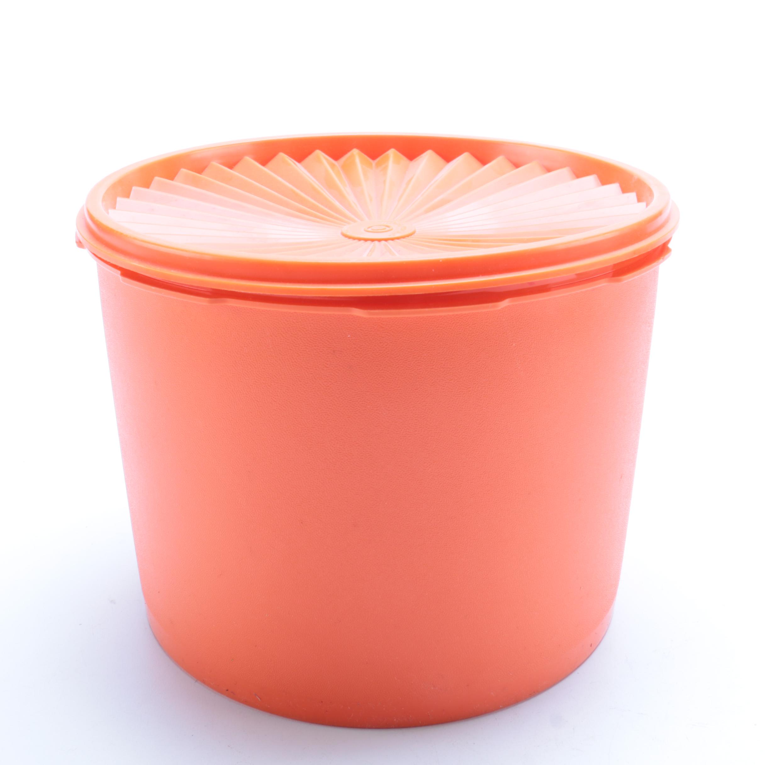 Assorted Plastic Containers Including Tupperware