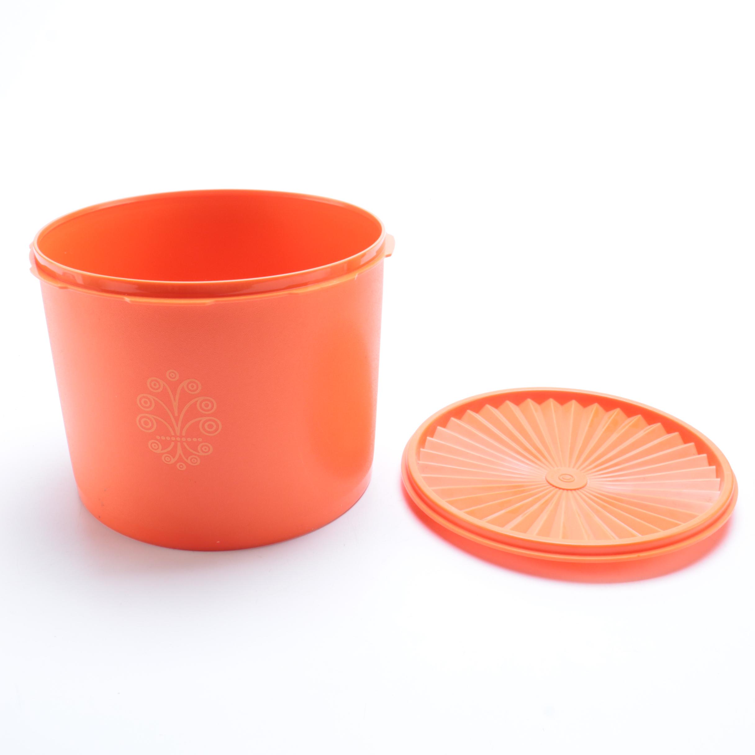 Assorted Plastic Containers Including Tupperware