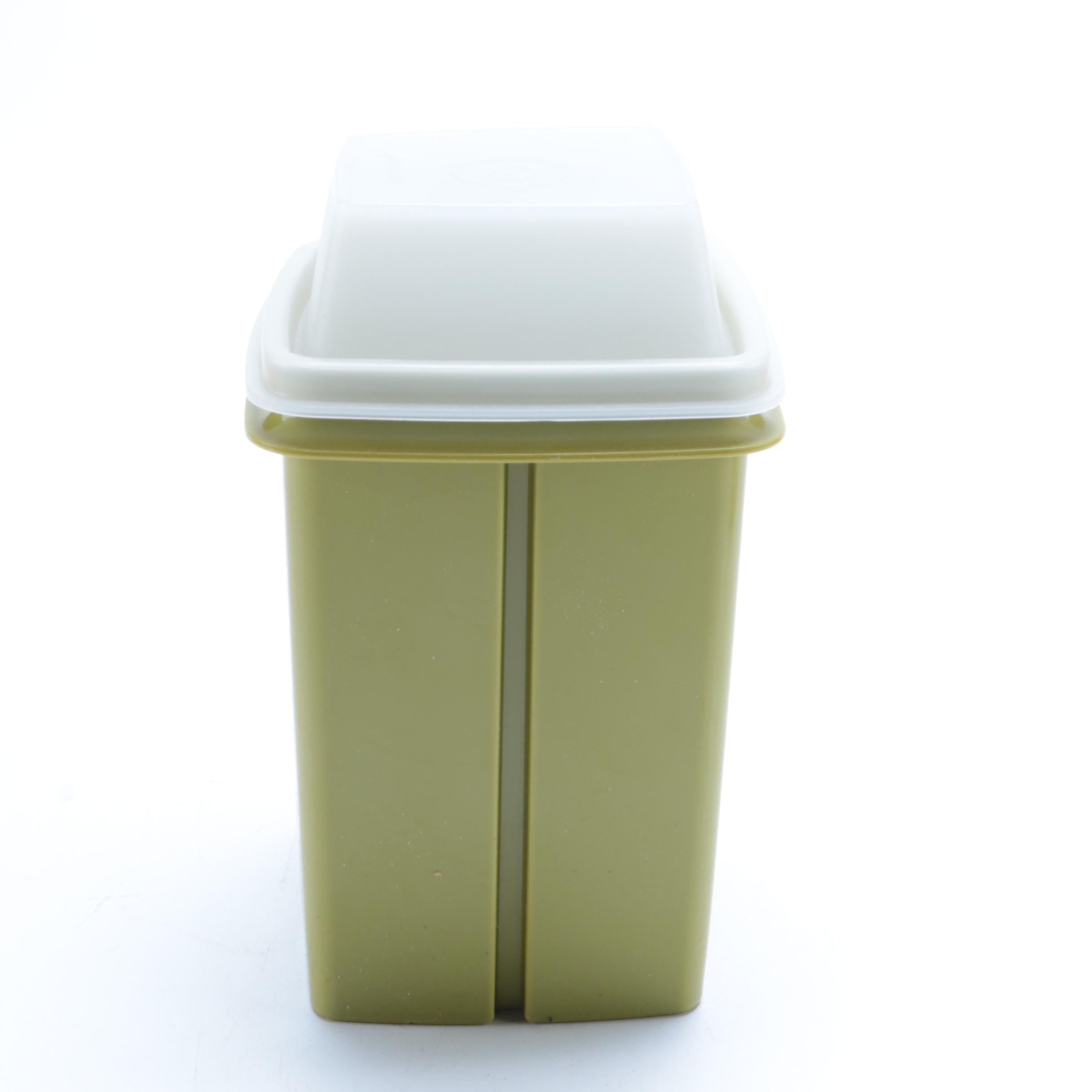 Assorted Plastic Containers Including Tupperware