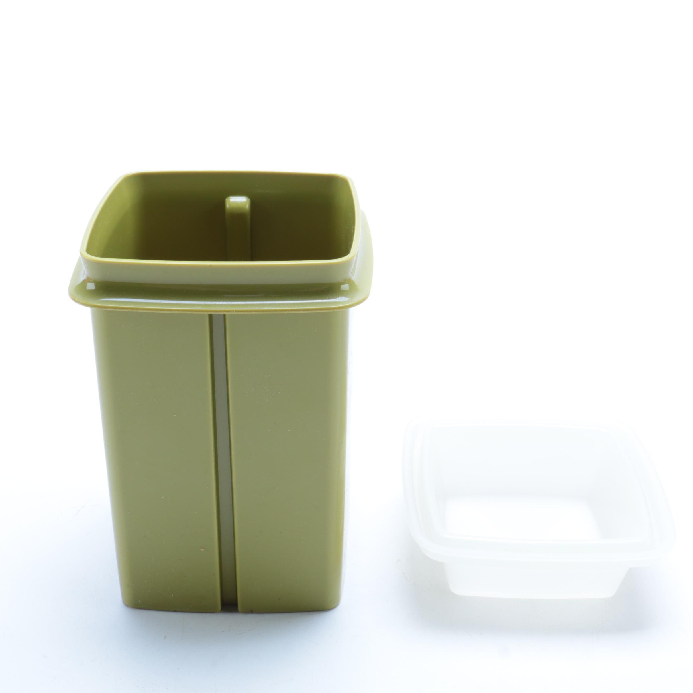 Assorted Plastic Containers Including Tupperware