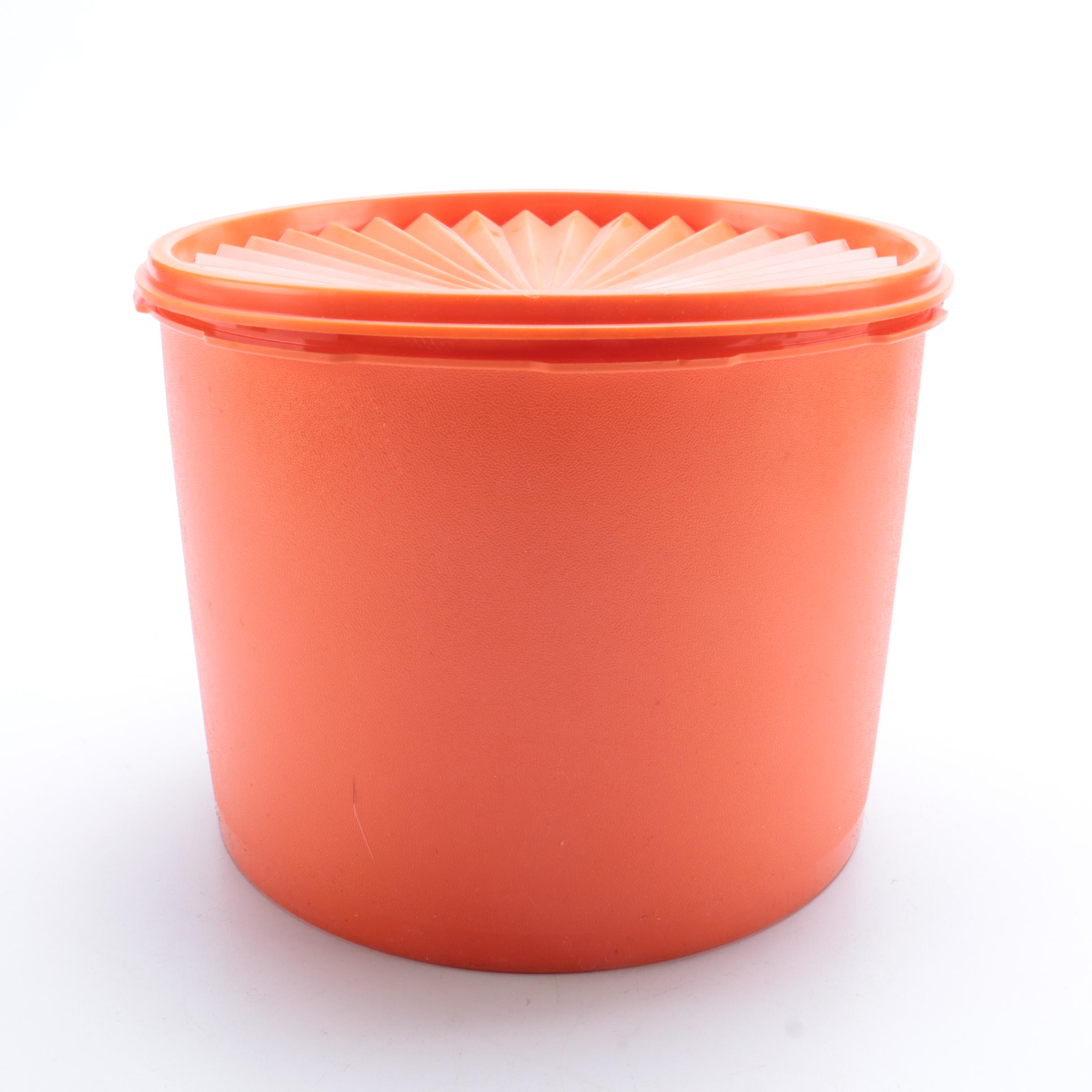 Assorted Plastic Containers Including Tupperware