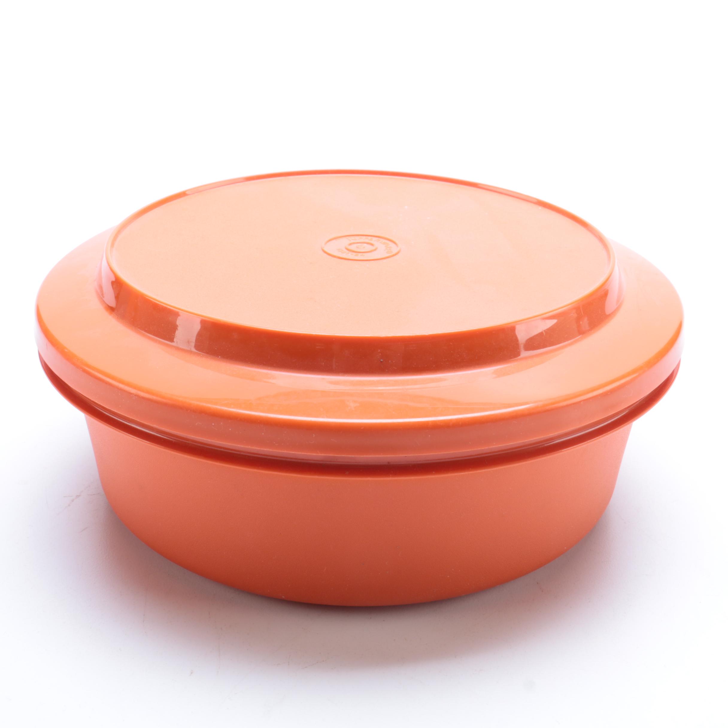 Assorted Plastic Containers Including Tupperware