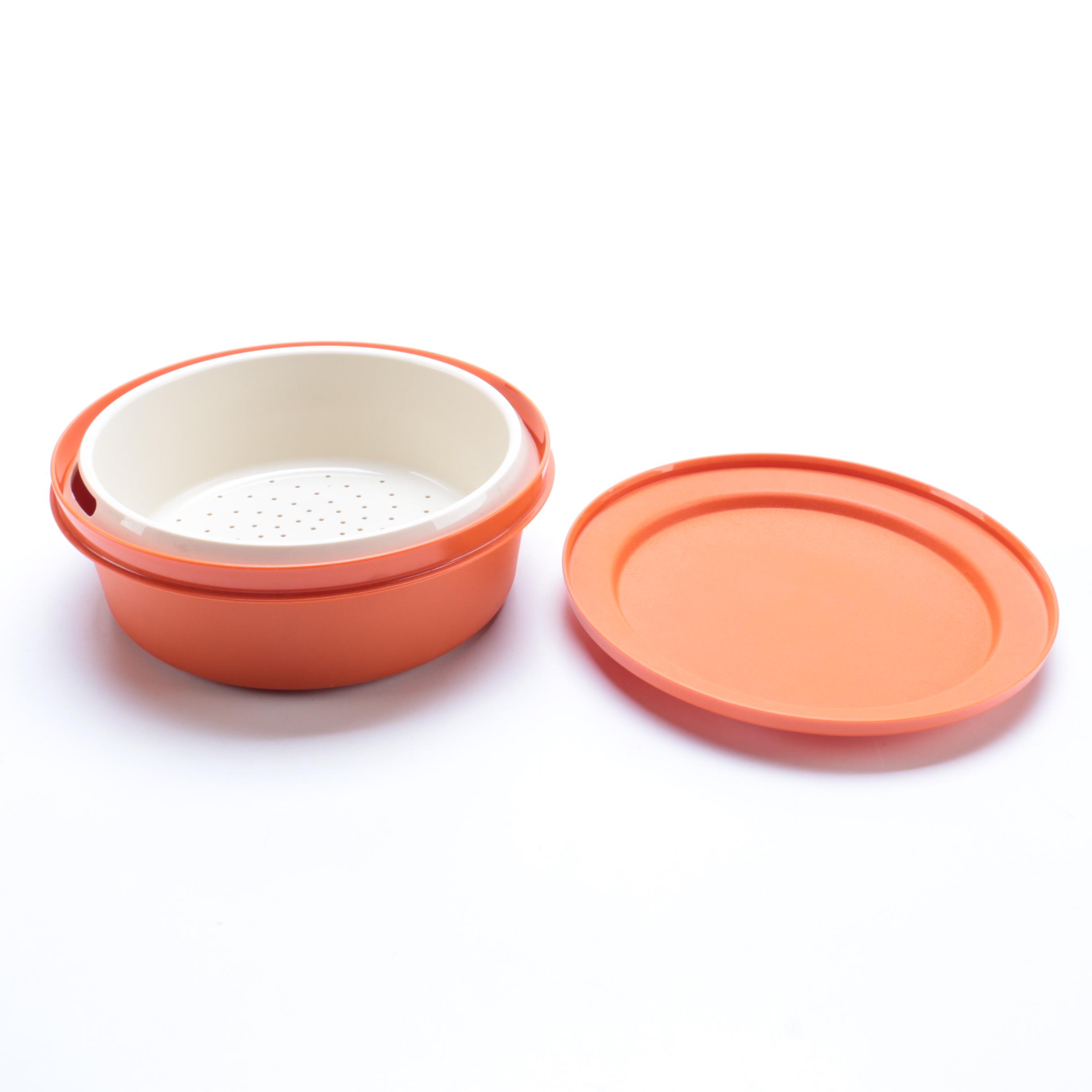 Assorted Plastic Containers Including Tupperware