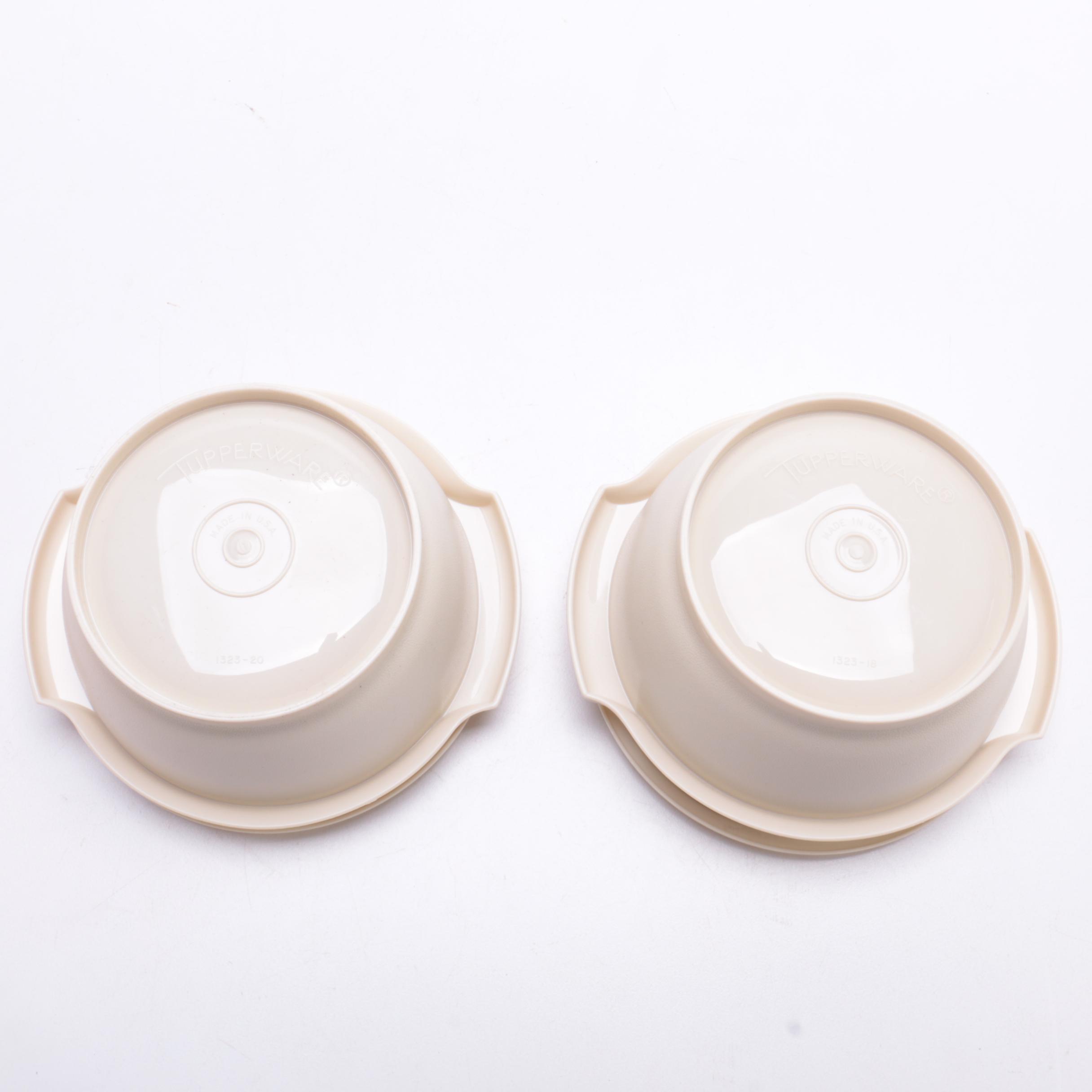 Assorted Plastic Containers Including Tupperware