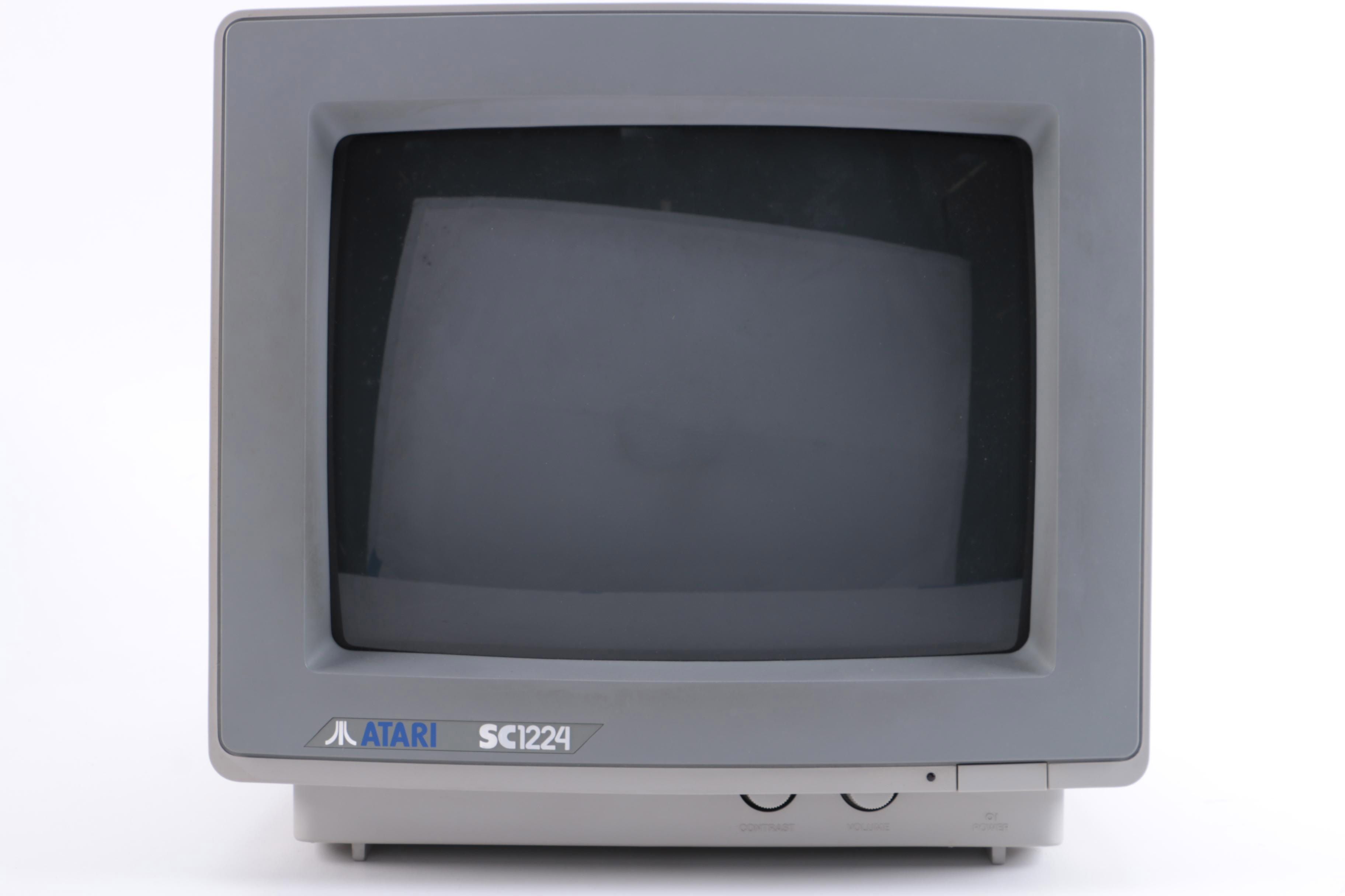 Atari 520ST with Monitor, Manuals, and Other Accessories