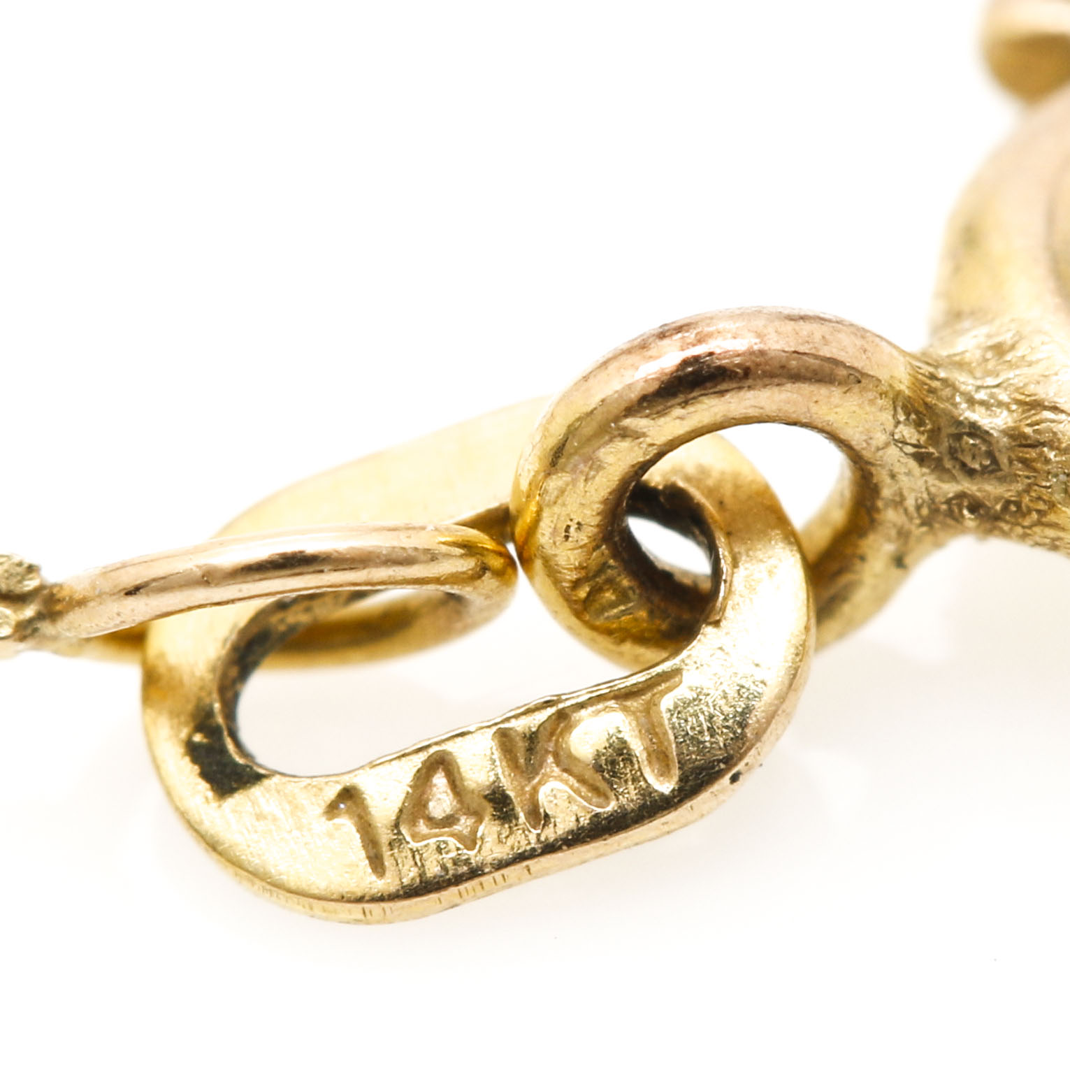 14K Yellow Gold Boston Link Chain Necklace