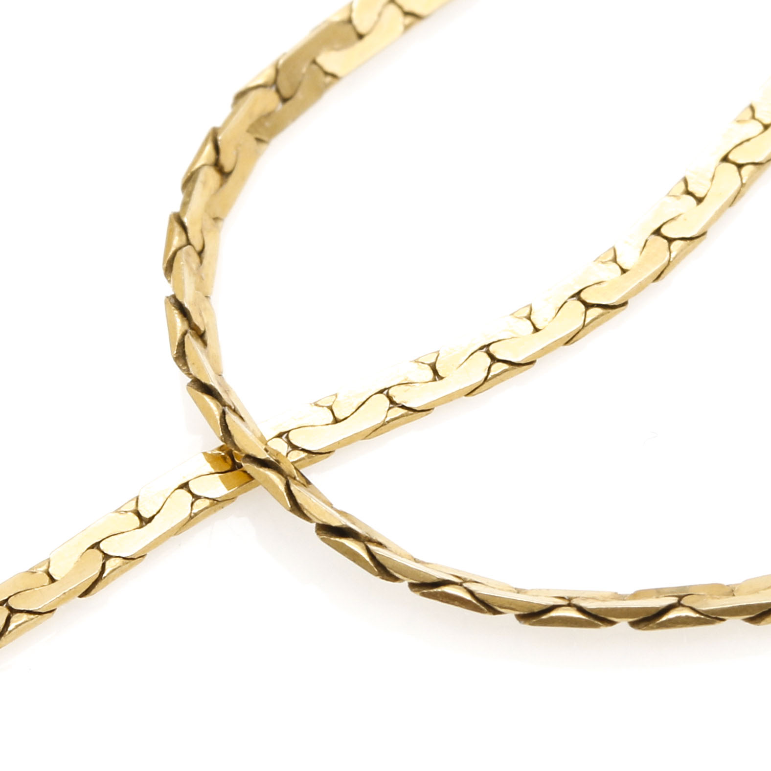 14K Yellow Gold Mariner Chain Necklace