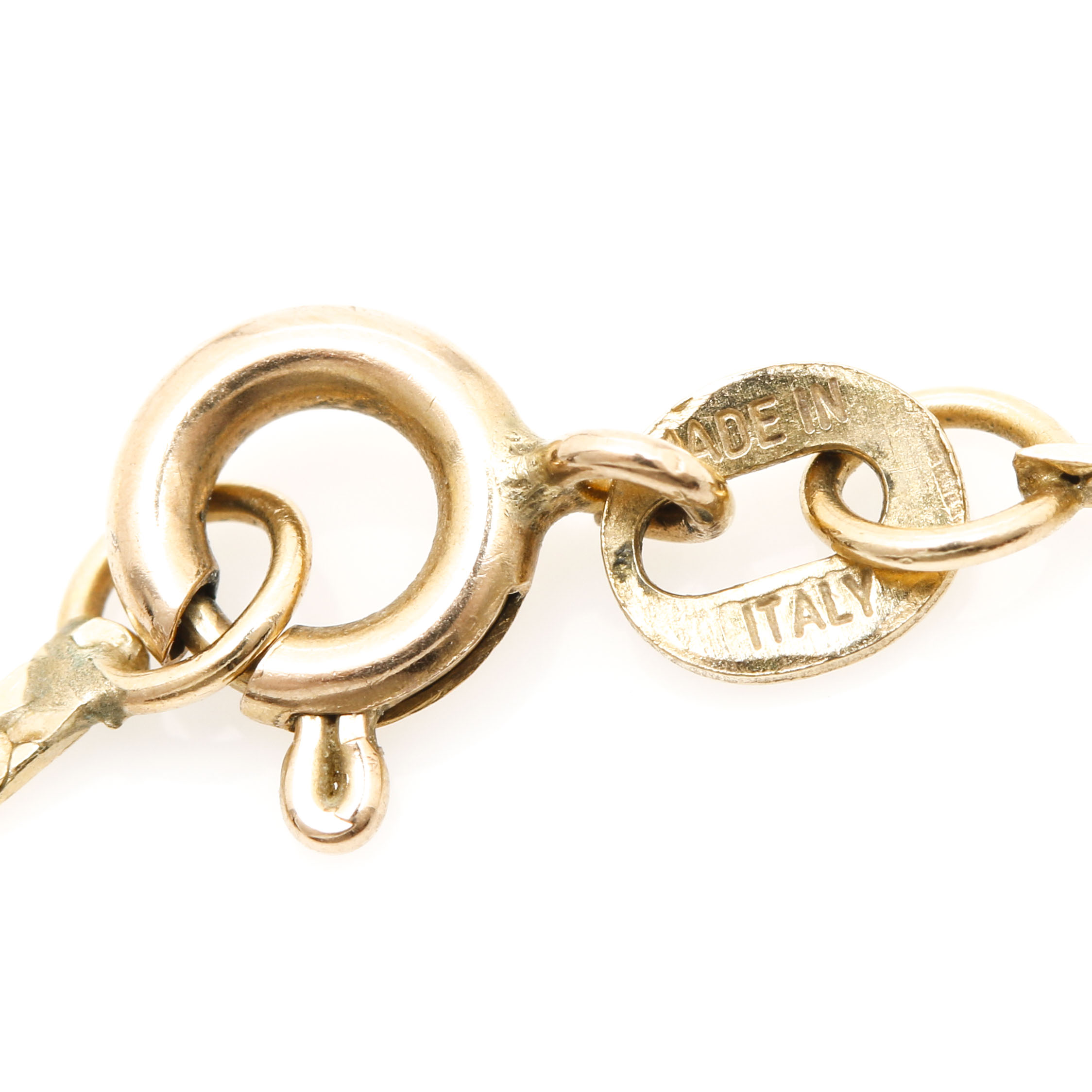 14K Yellow Gold Mariner Chain Necklace