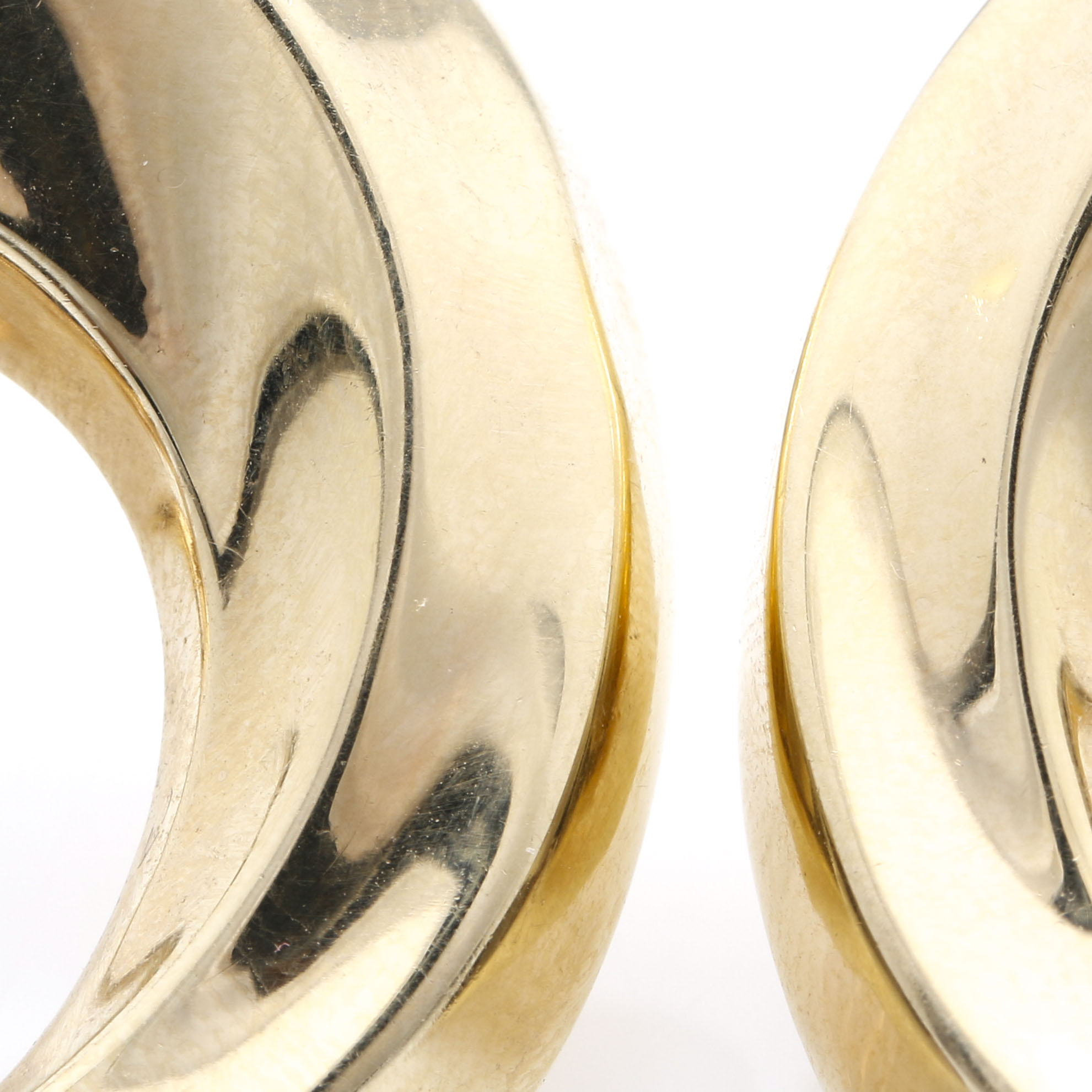 UnoAErre 14K Yellow Gold Sapphire and Diamond Earrings