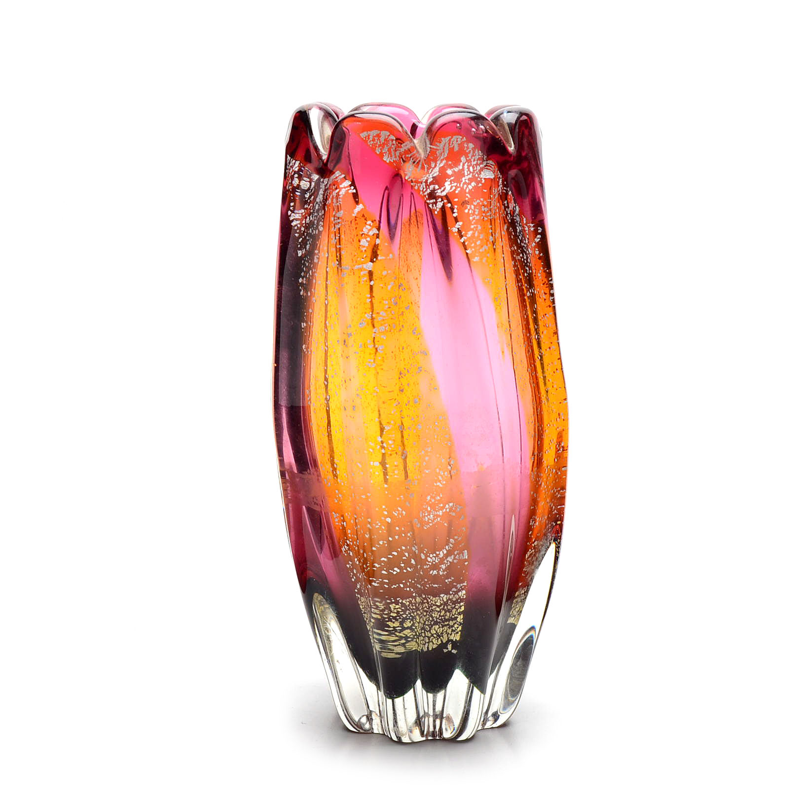 Vintage Narumi Fantasy Glass Vase