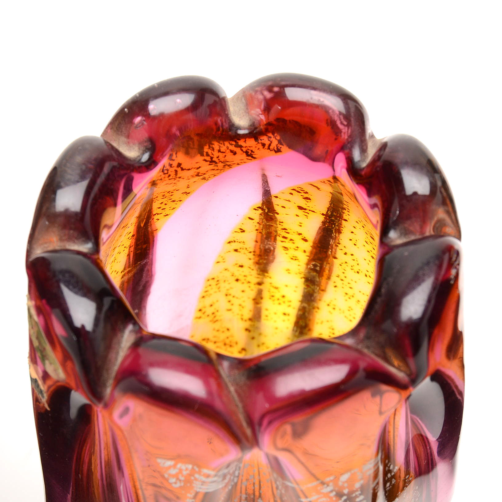 Vintage Narumi Fantasy Glass Vase