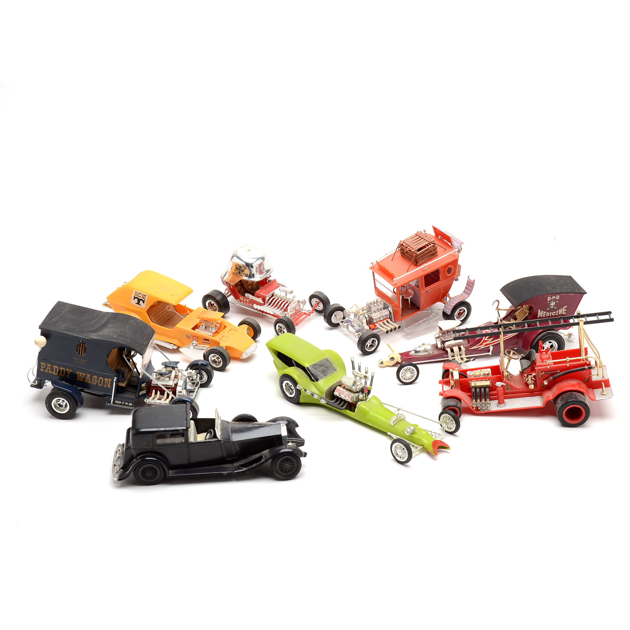 Vintage Plastic Model Cars