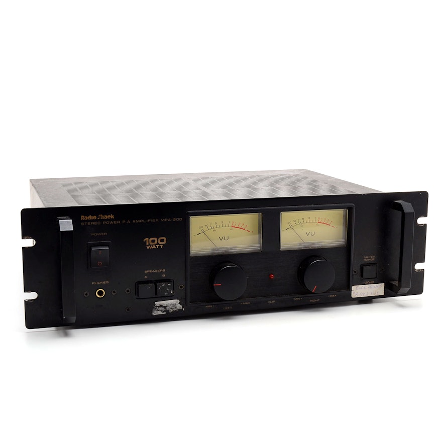 Radio Shack Stereo Power PA Amplifier