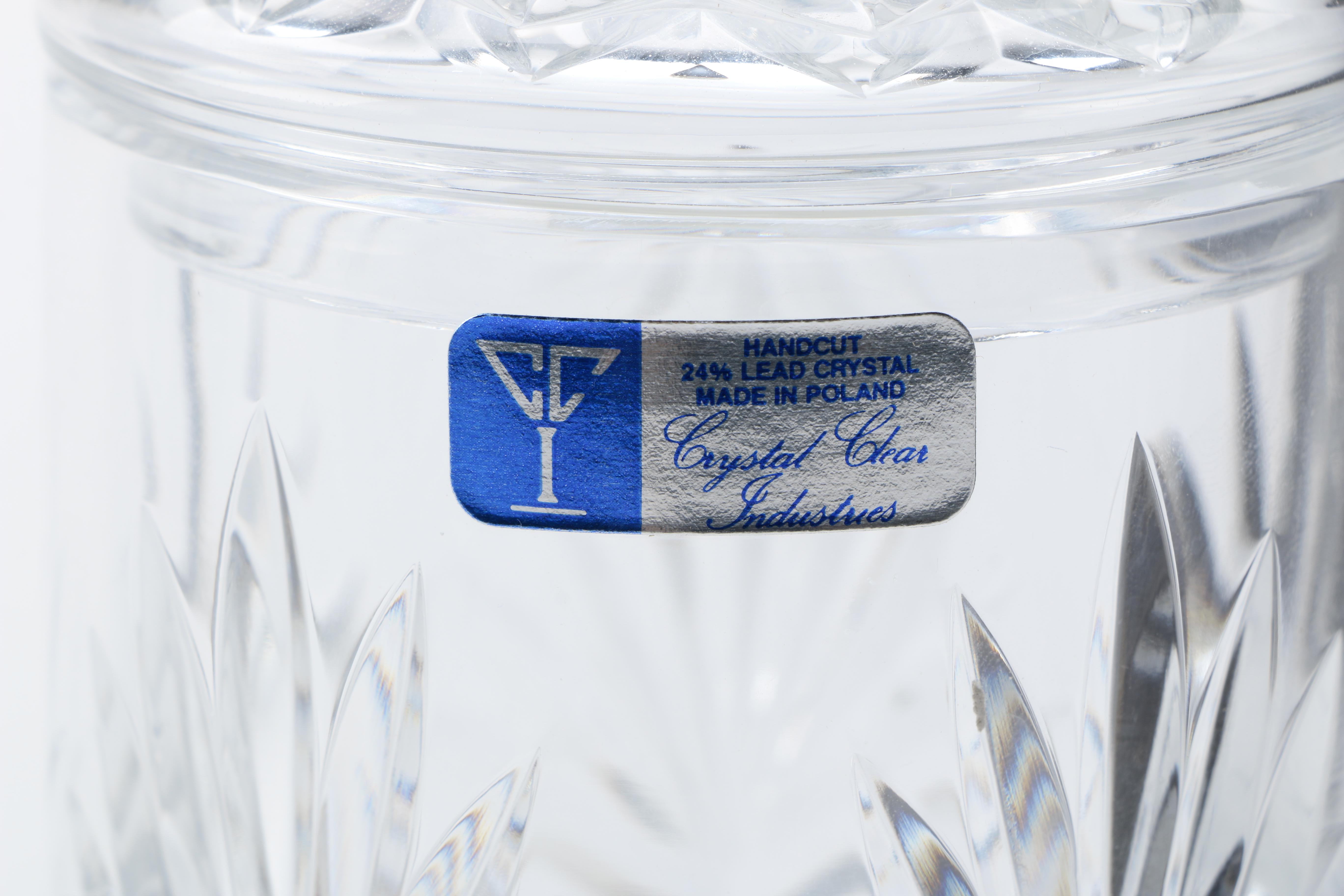 Assorted Crystal Décor Featuring Fifth Avenue Crystal