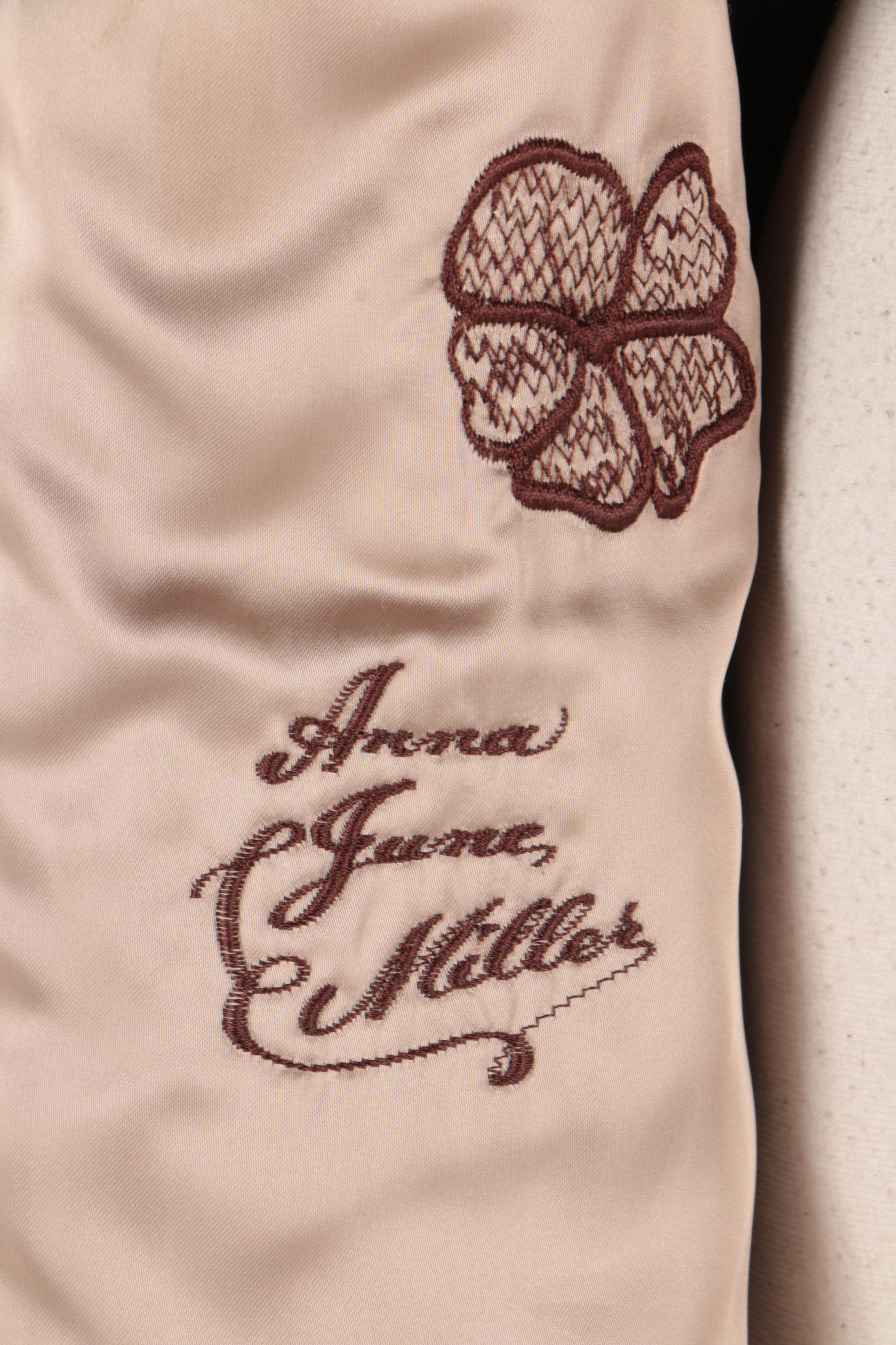 Rosendorf/Evans Leather and Mink Full Length Coat