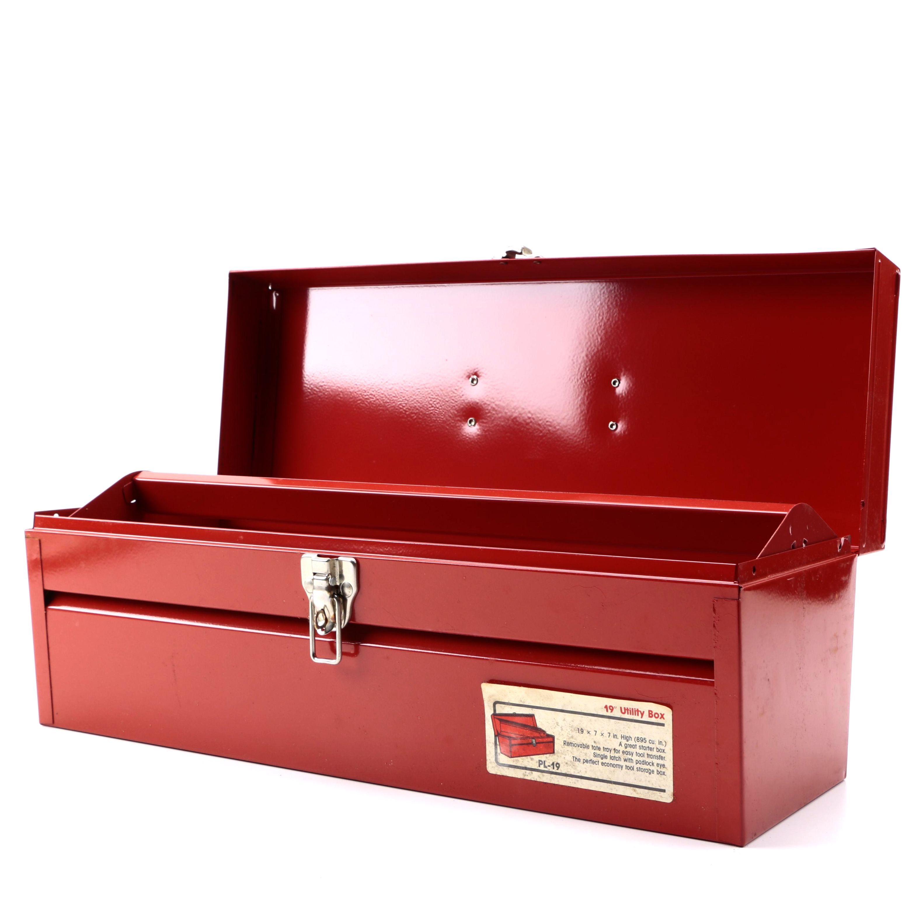 Red 19" Utility Box