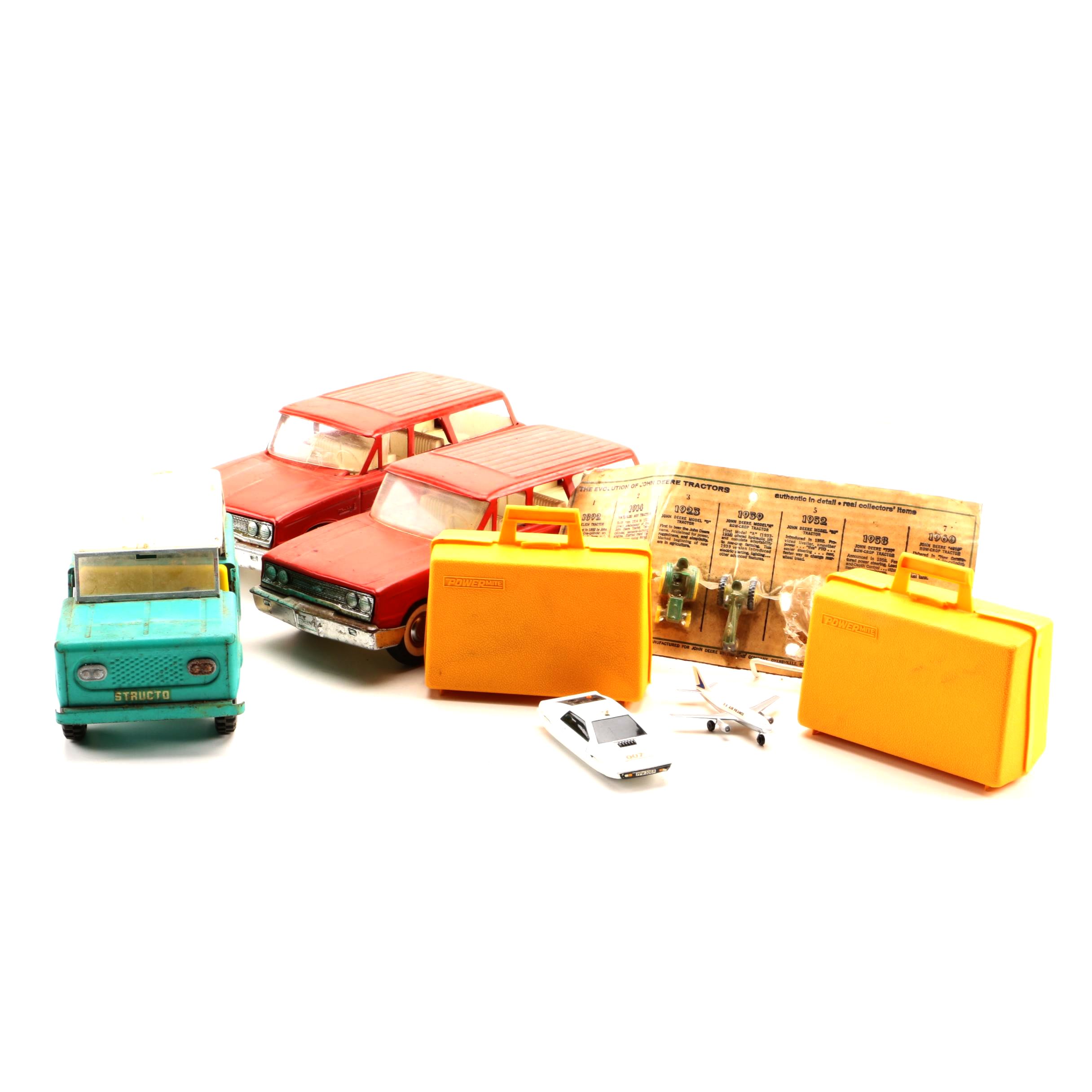 Assorted Vintage Die-Cast Toys