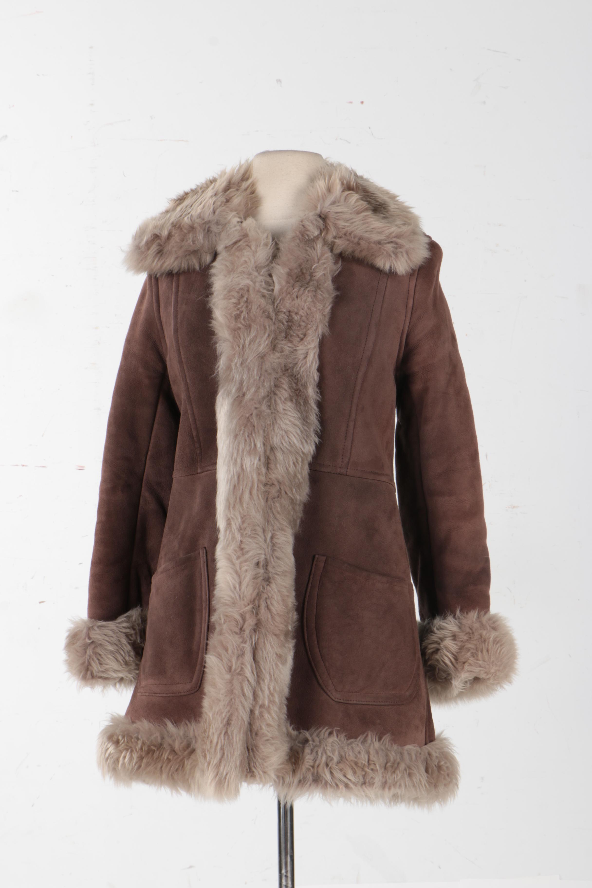 French Shearling Coat