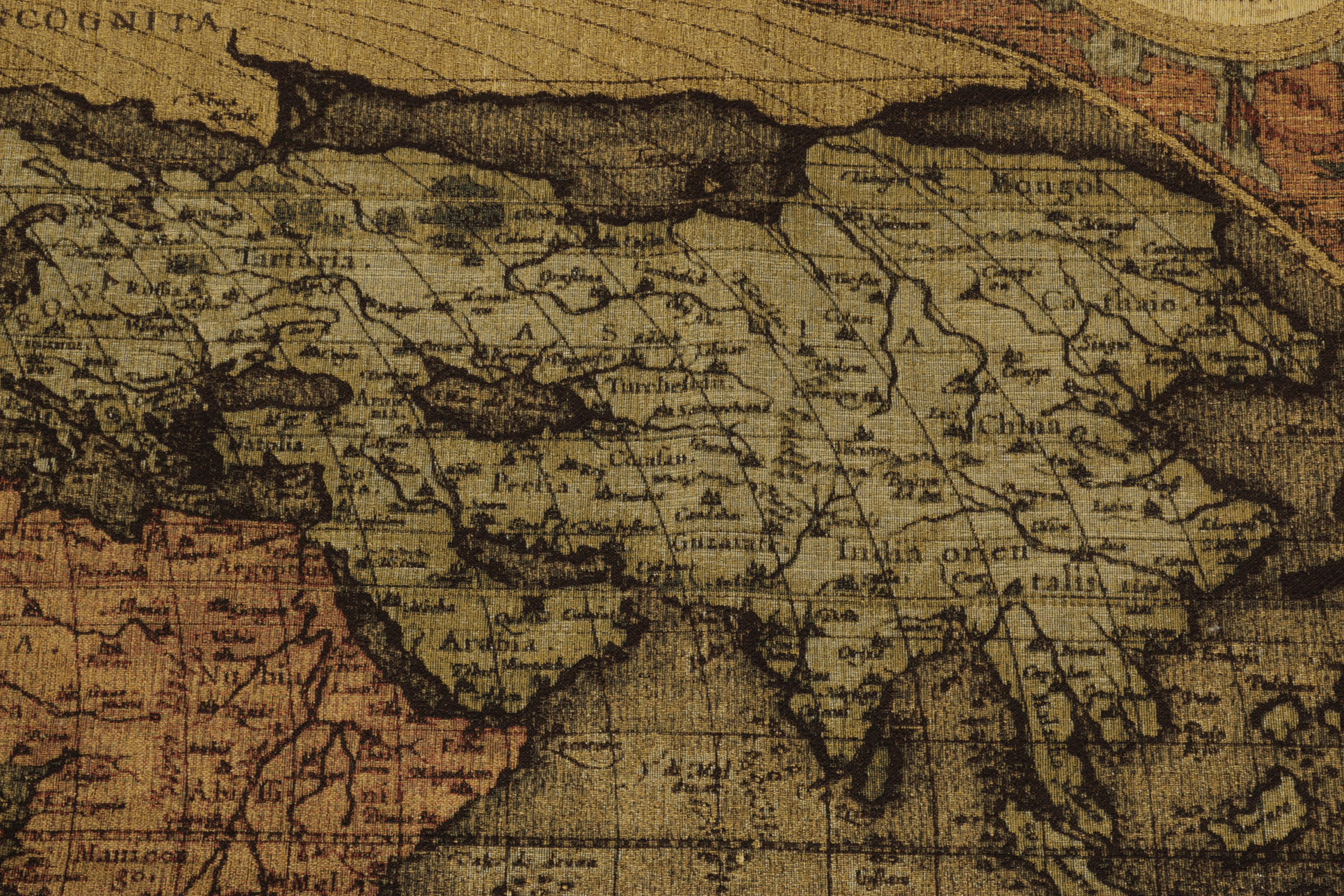 Belgian Old World Map Wall Tapestry