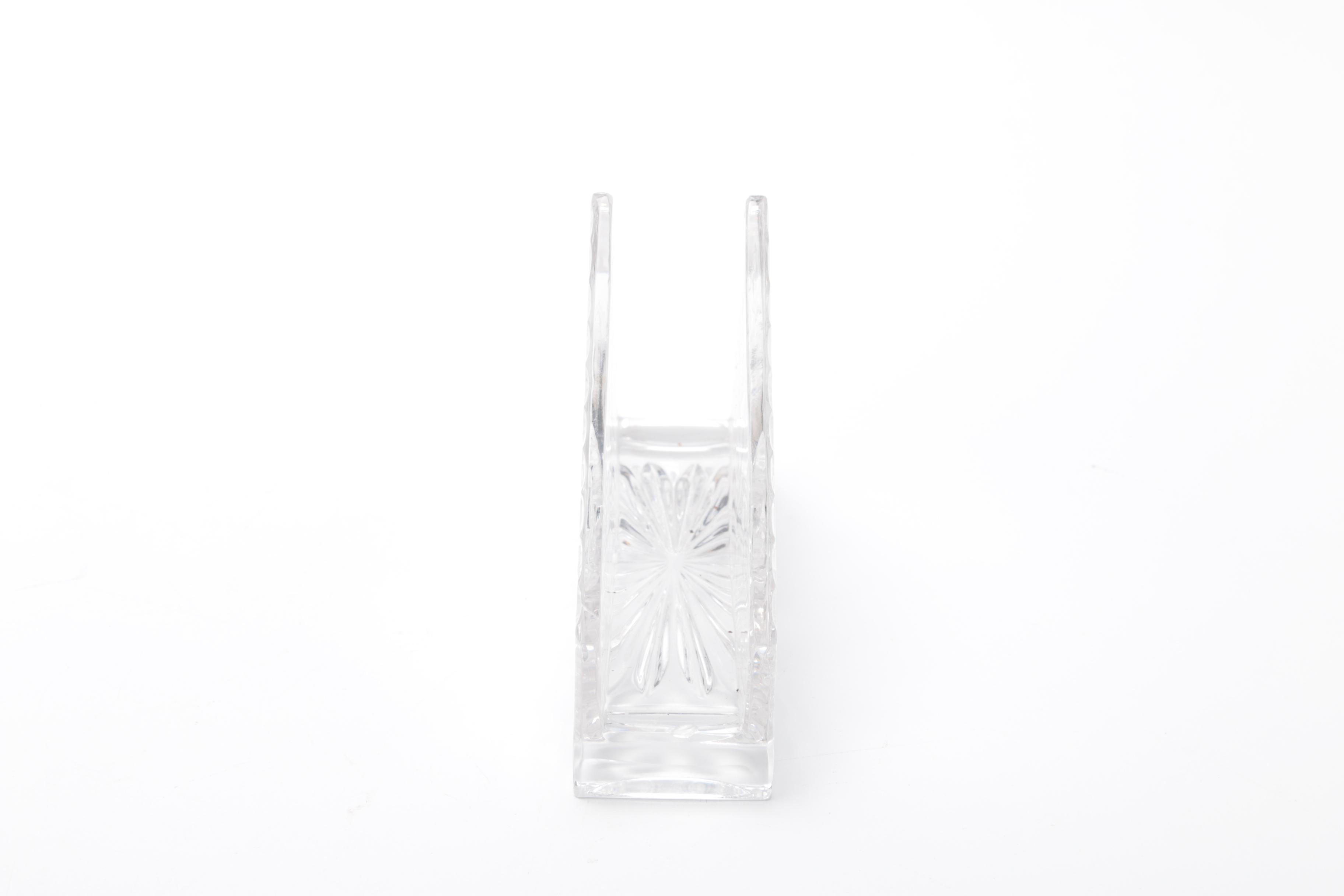 Generous Assortment of Crystal Pieces and Tableware