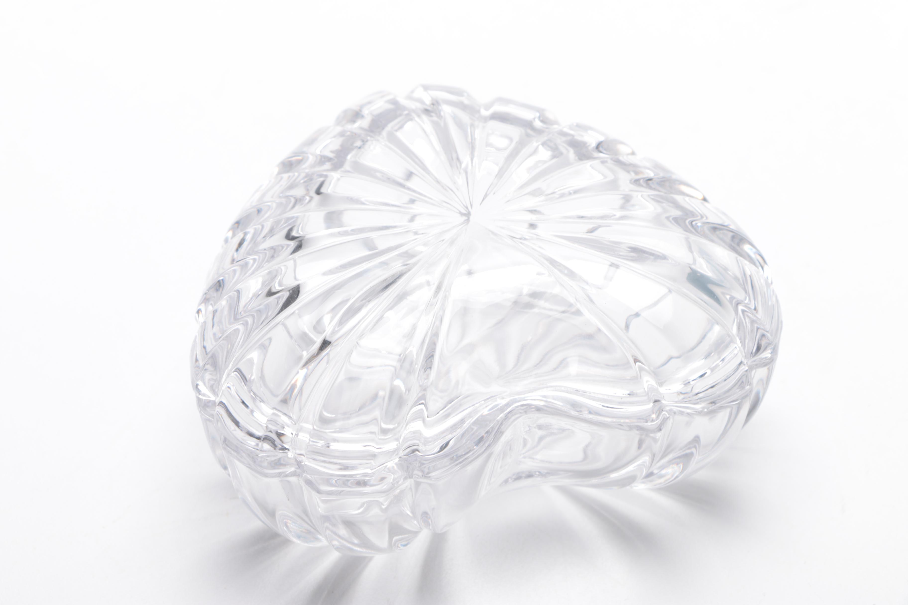 Generous Assortment of Crystal Pieces and Tableware
