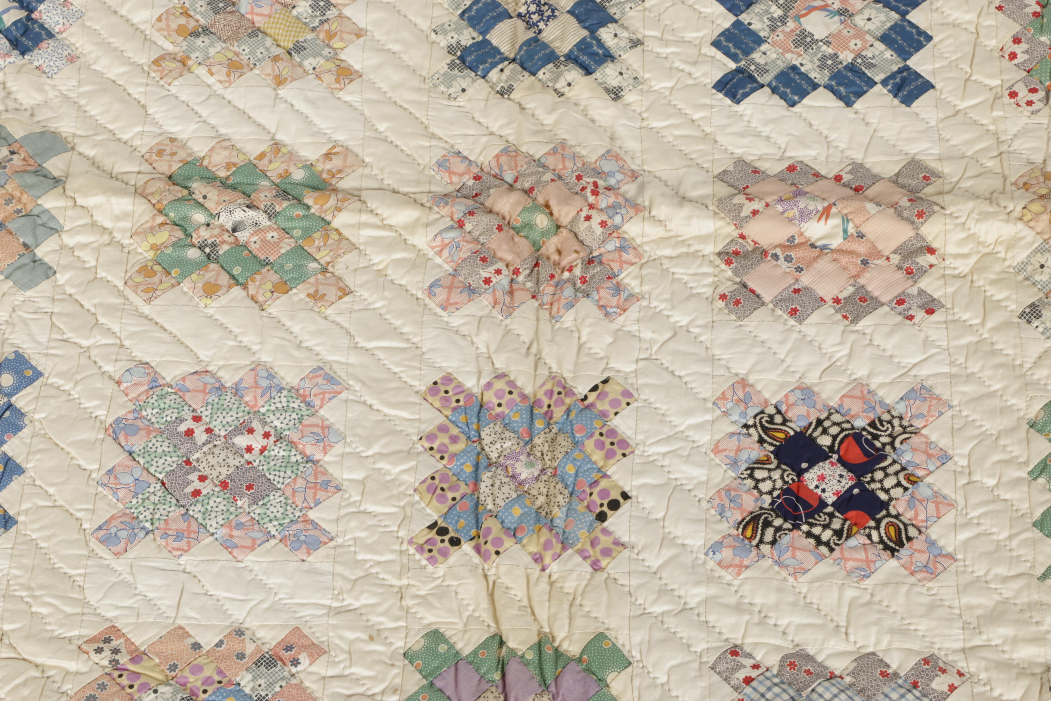 Handmade "Granny Square" Quilt