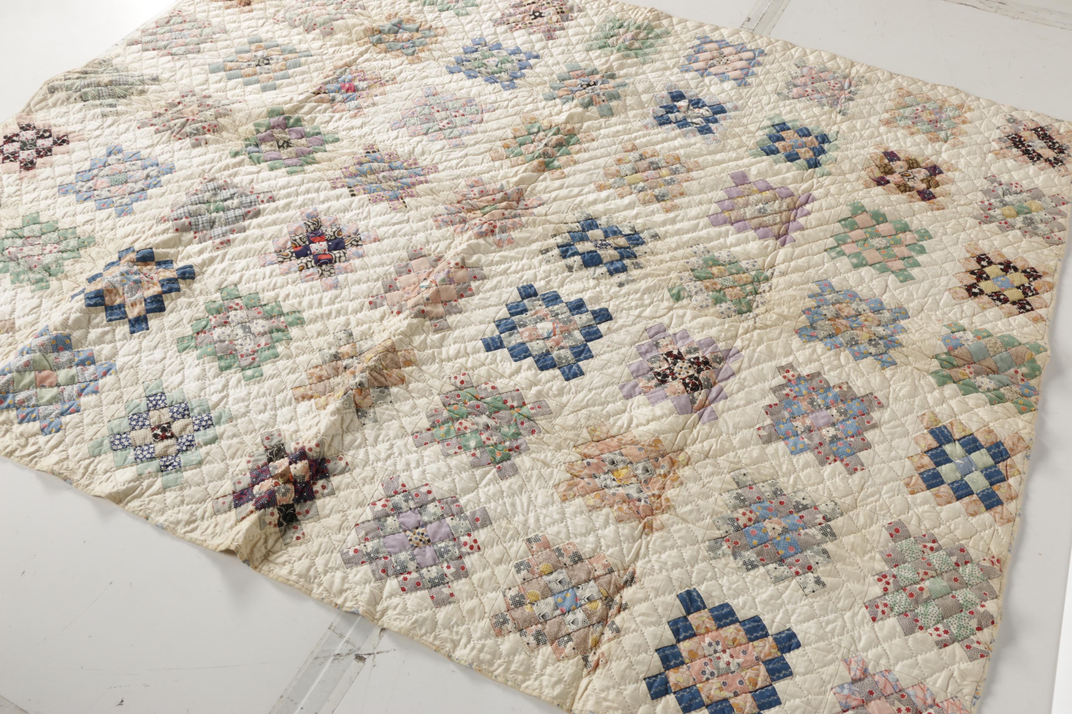 Handmade "Granny Square" Quilt