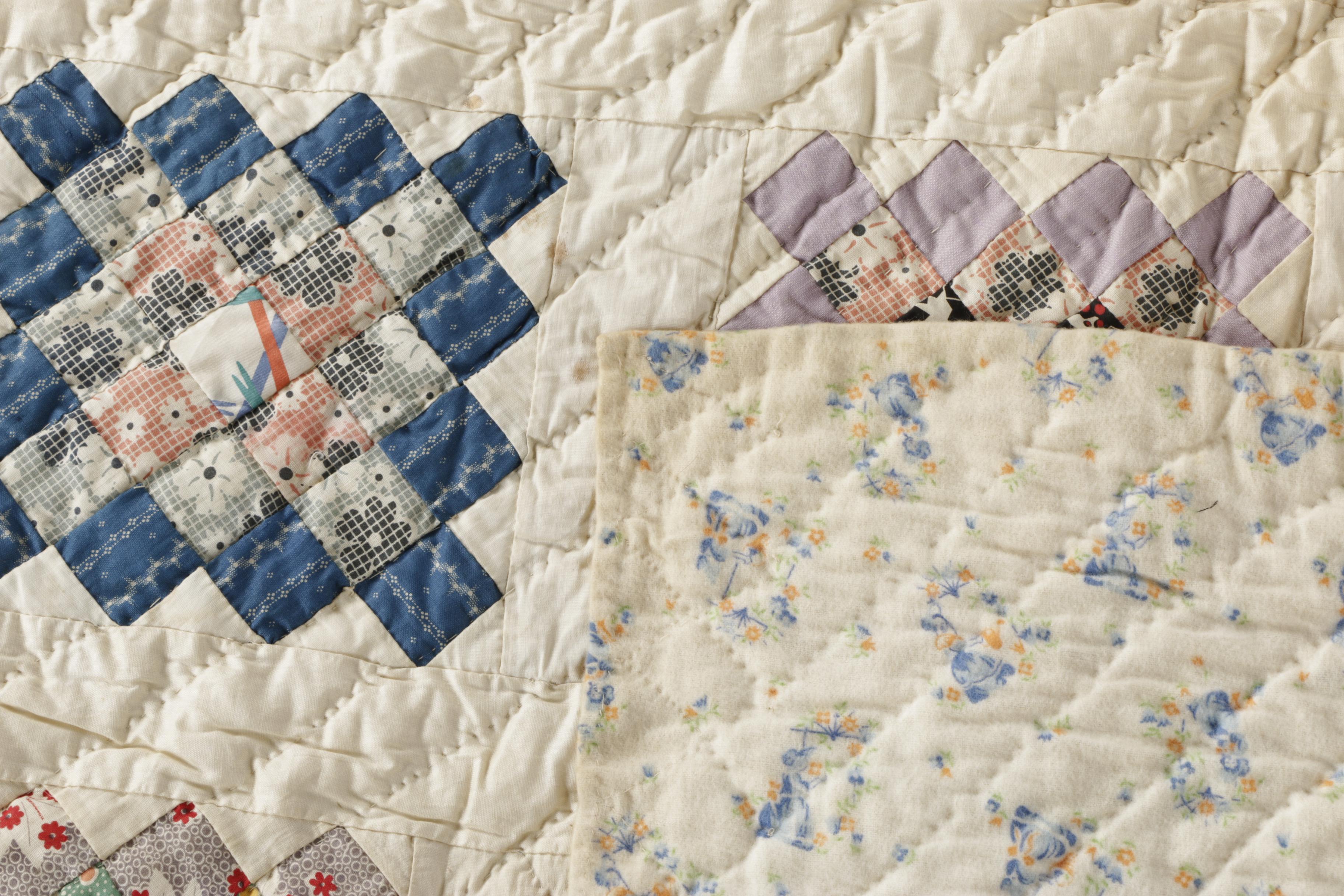 Handmade "Granny Square" Quilt