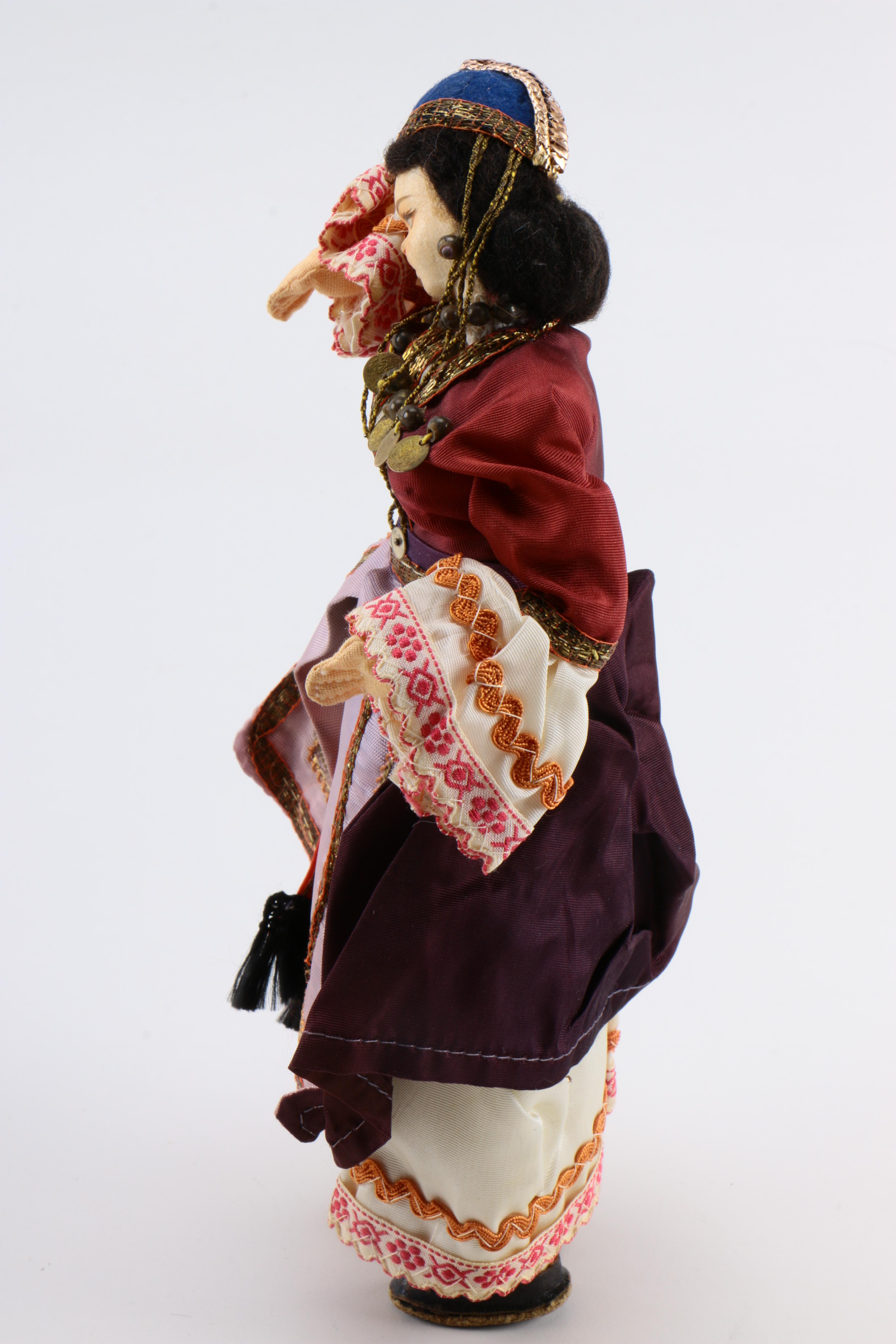 Cloth Doll in Eastern European Dress