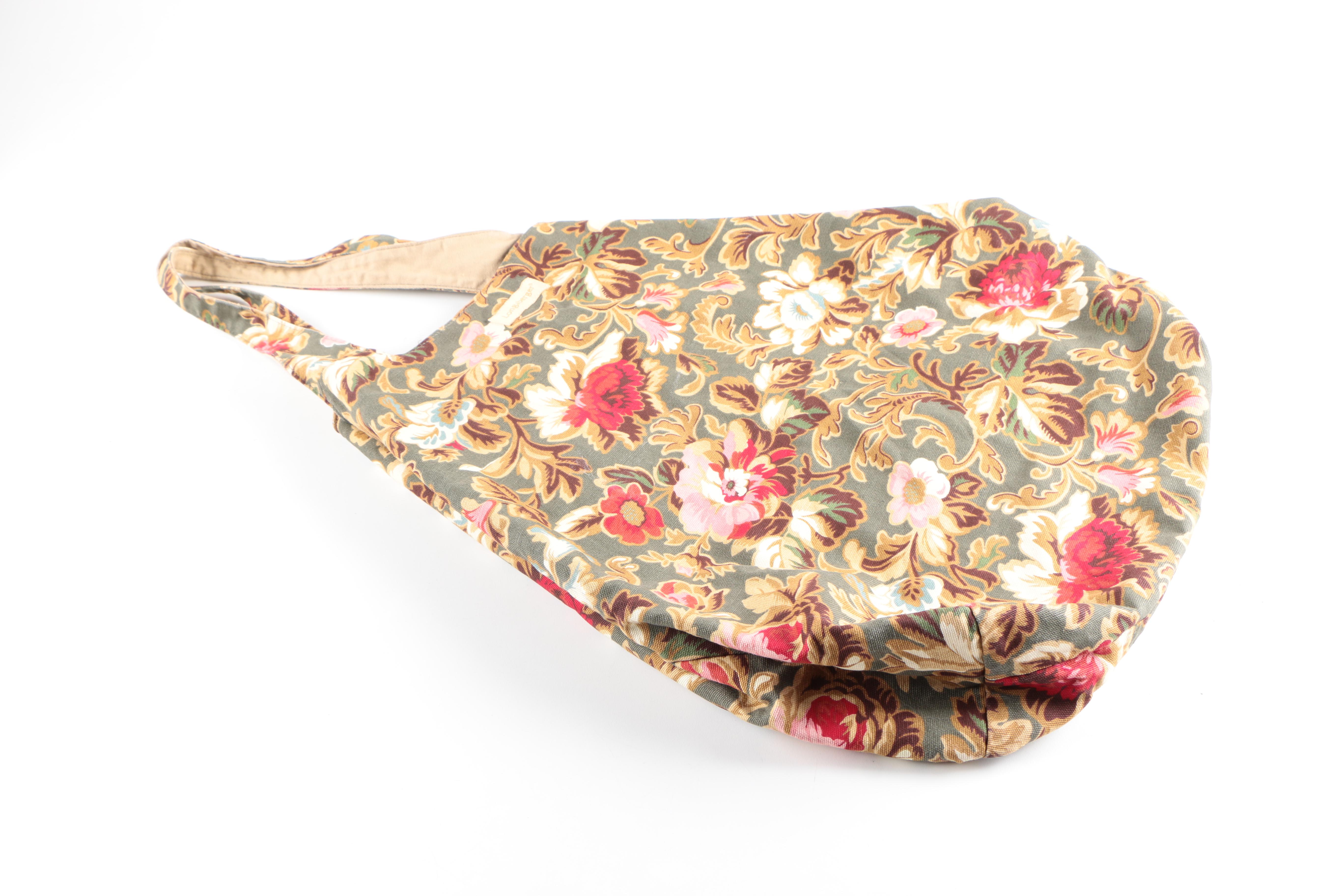 Longaberger Wallet and Hobo Bag