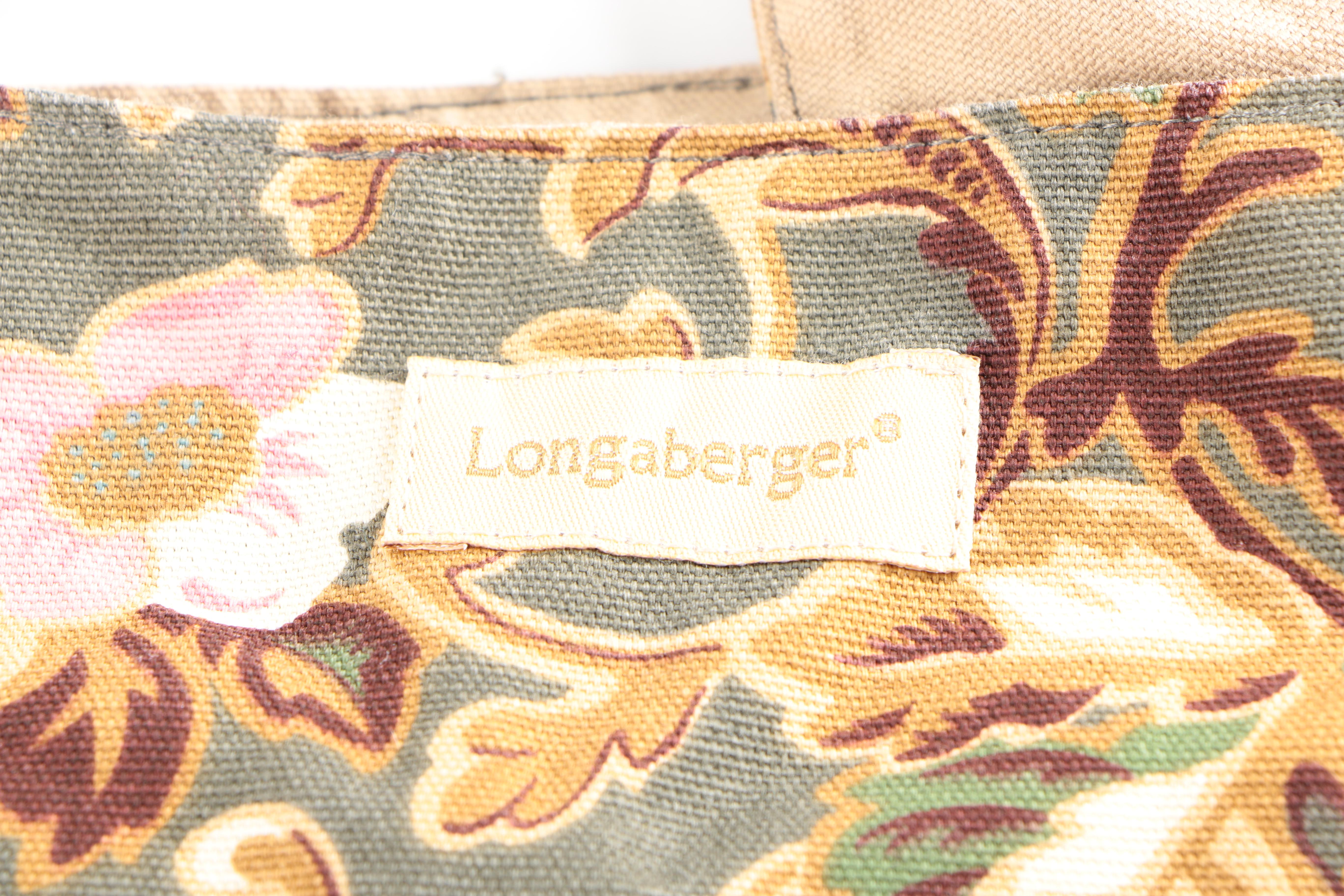 Longaberger Wallet and Hobo Bag