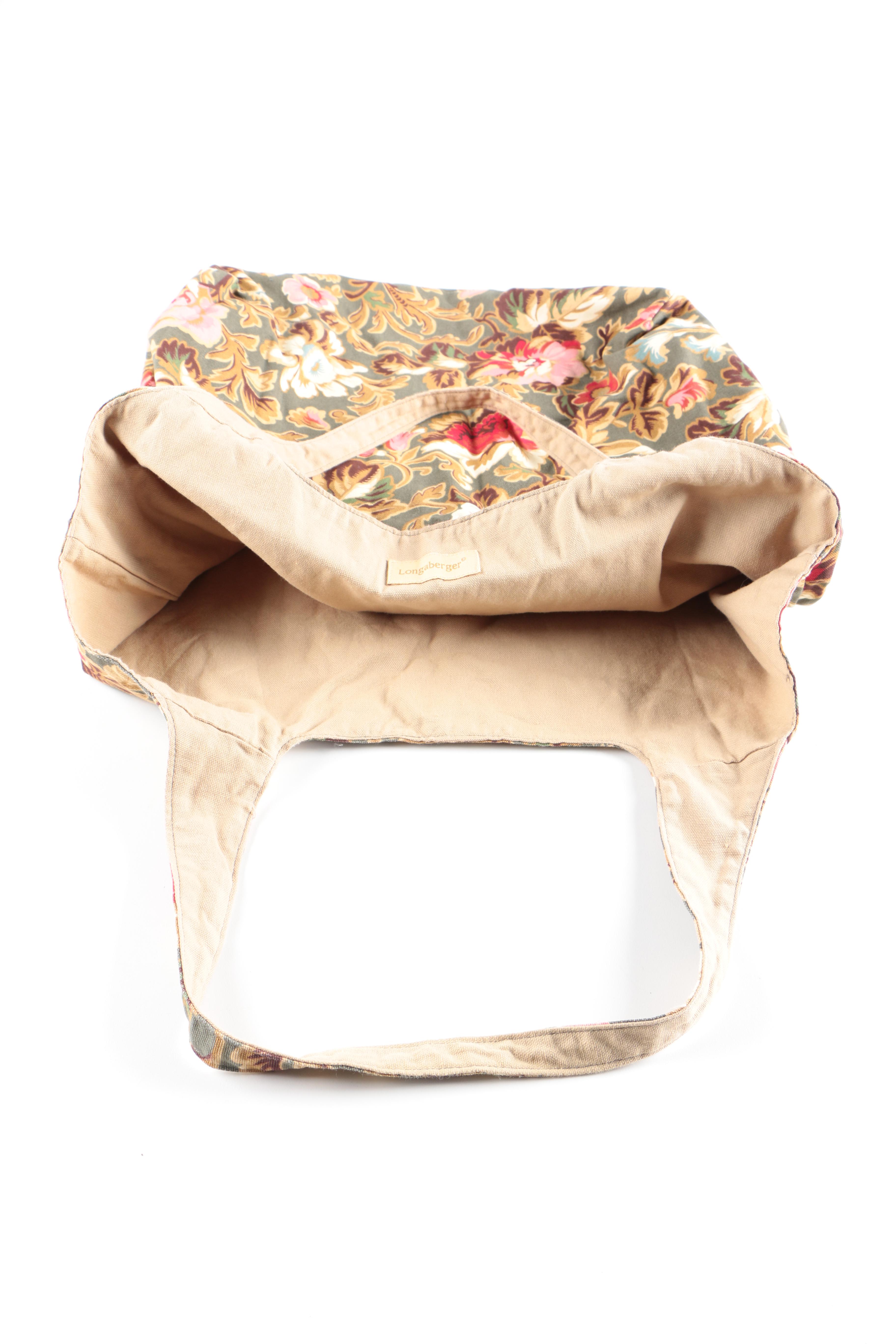 Longaberger Wallet and Hobo Bag