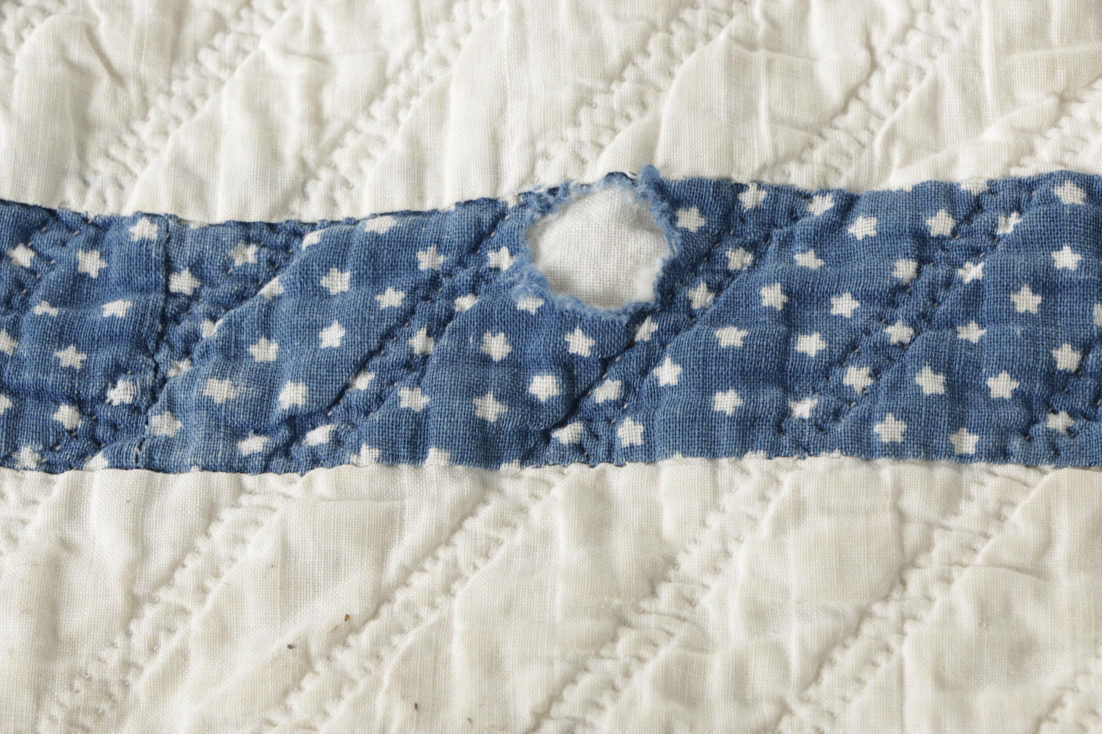 Hand Stitched Quilts Including "Feather Wreath"