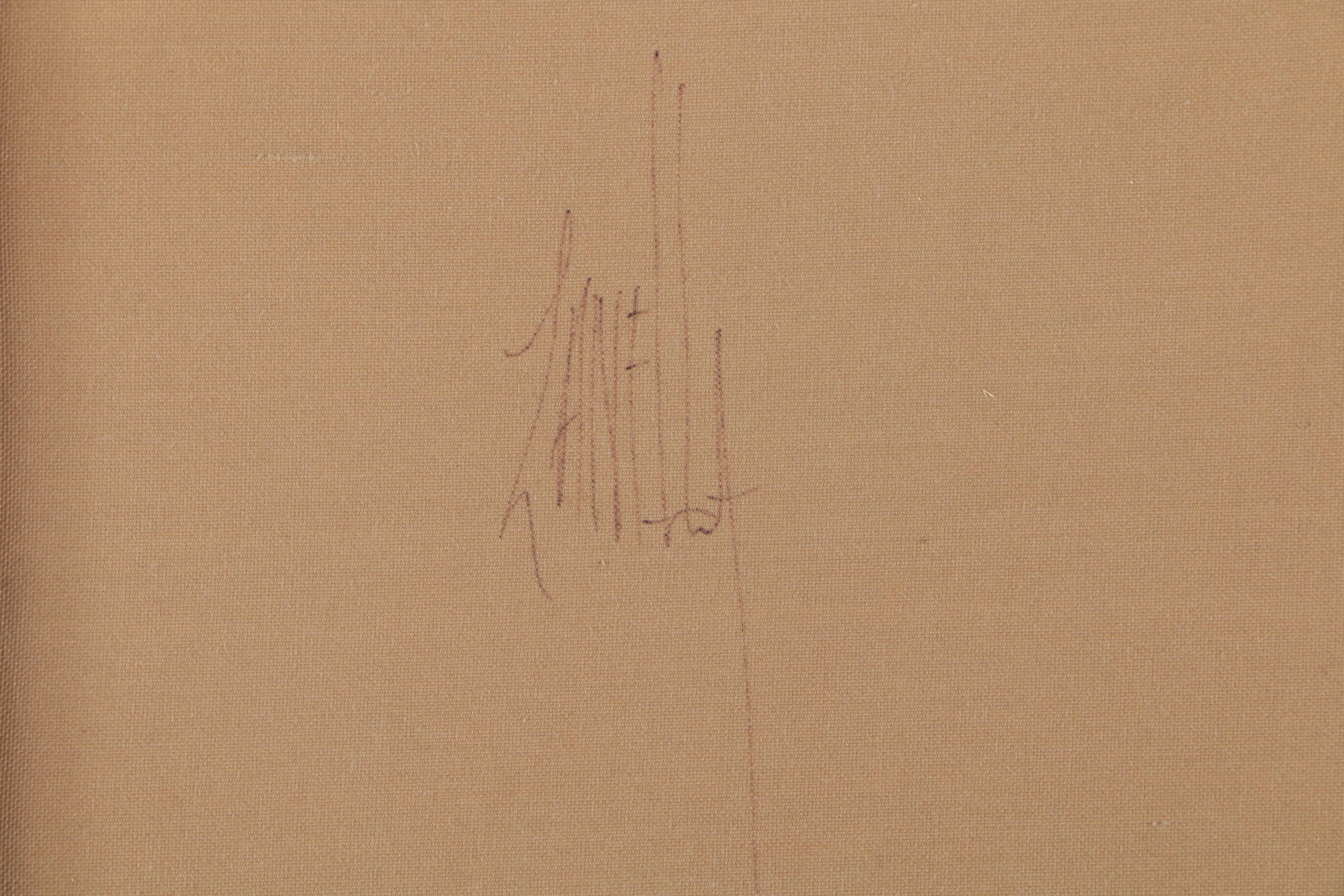 Leon Zanella Oil on Canvas Painting of Flowers