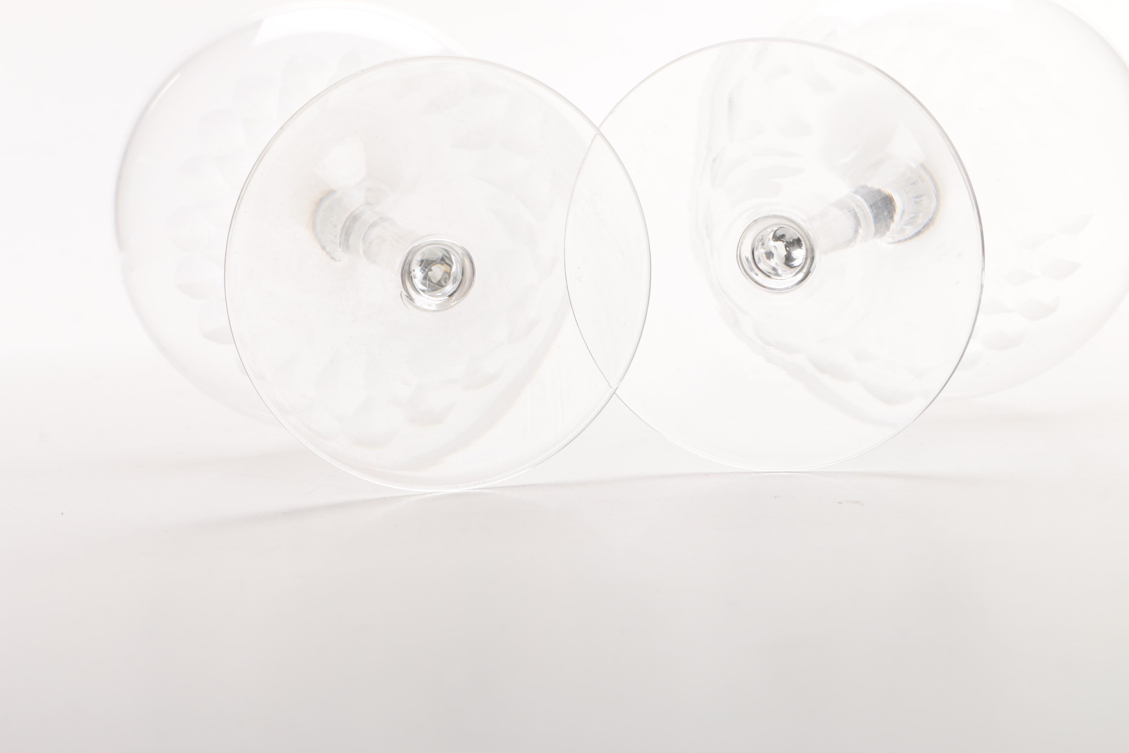 Orrefors "Prelude" Champagne Glasses