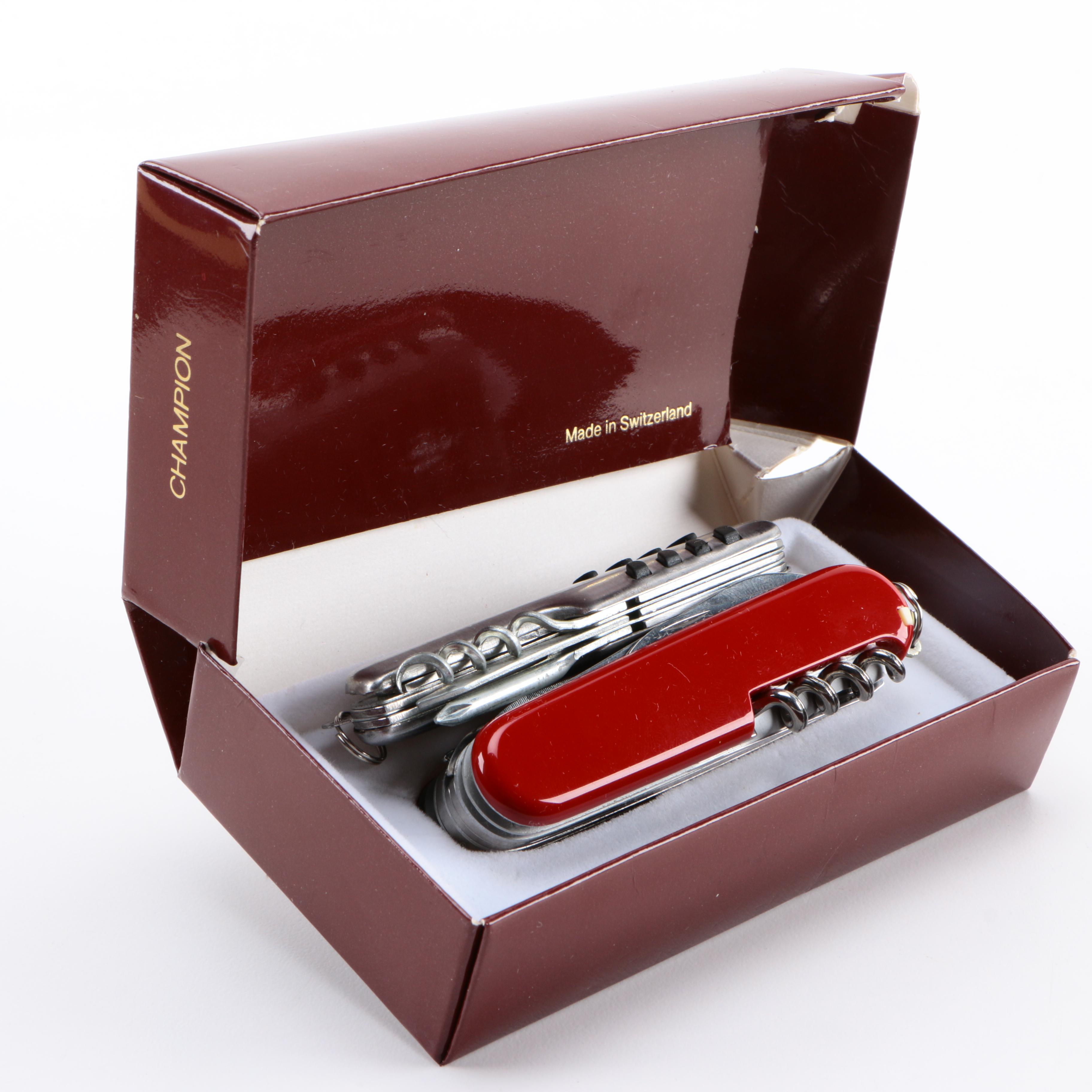 Multi-Purpose Pocket Knife Pair