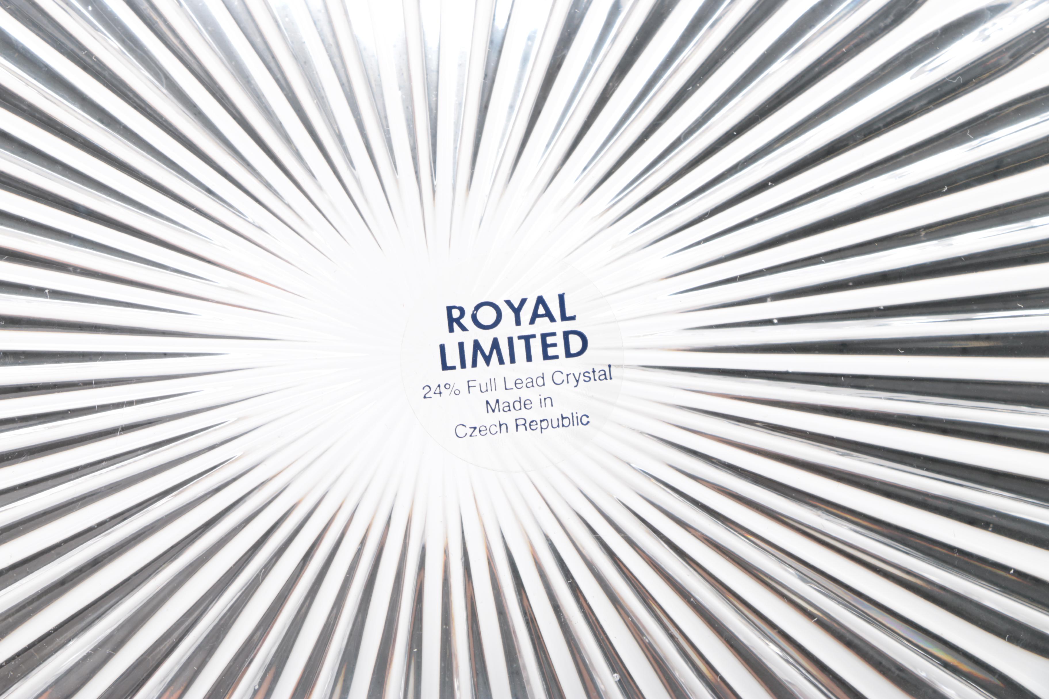 Royal Limited Crystal Serviceware
