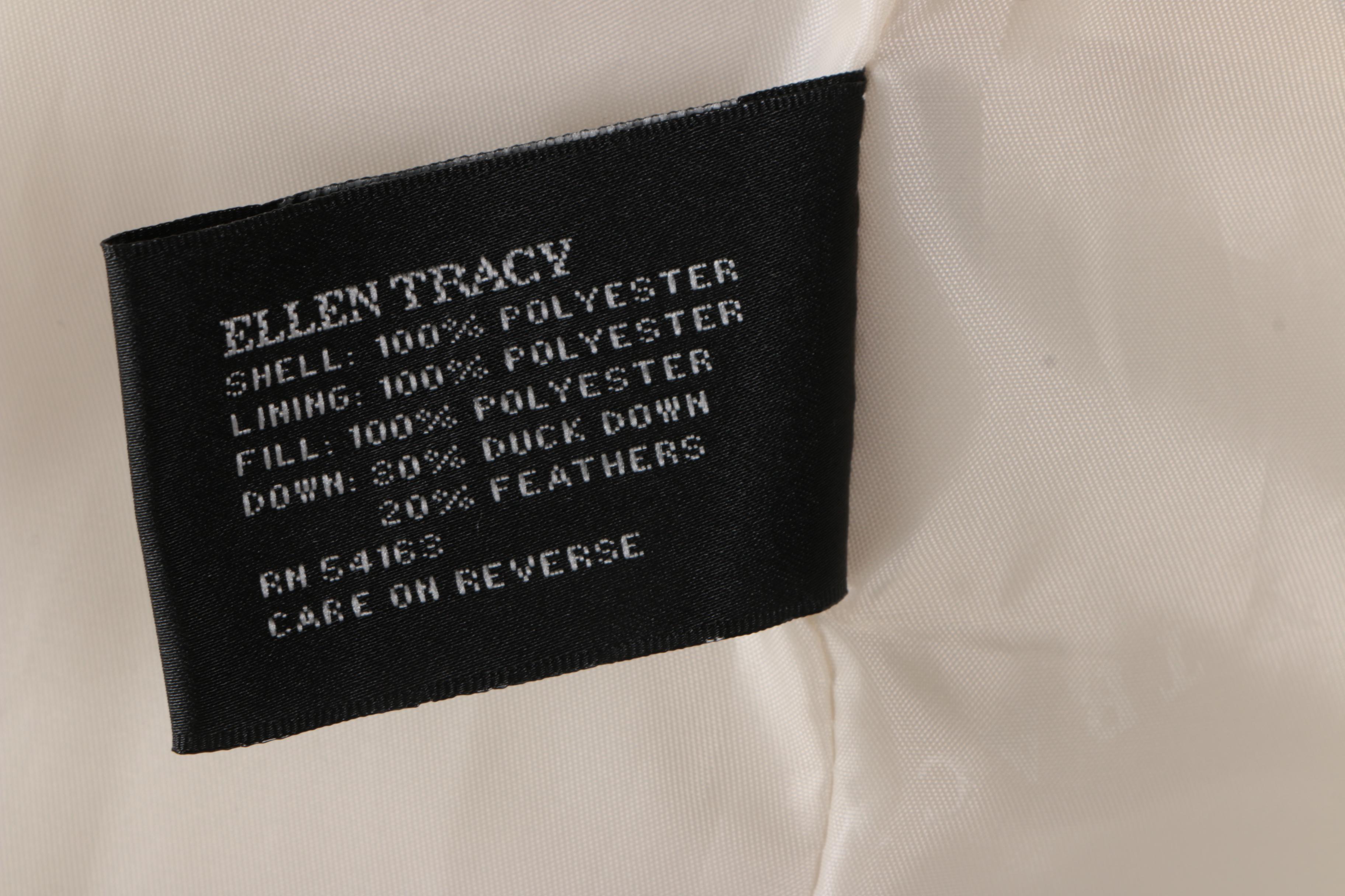 Ellen Tracy Duck Down Women's Quilted Coat